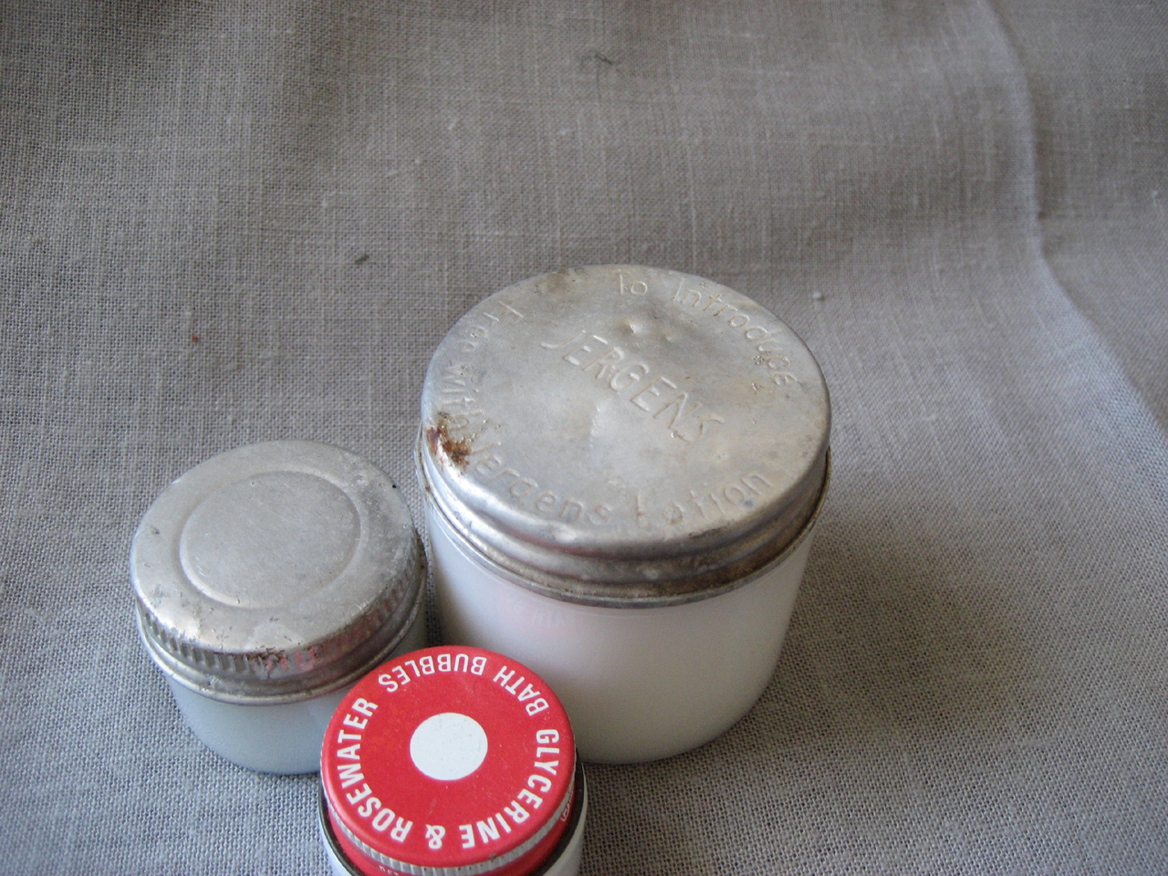 Milk Glass Bottles