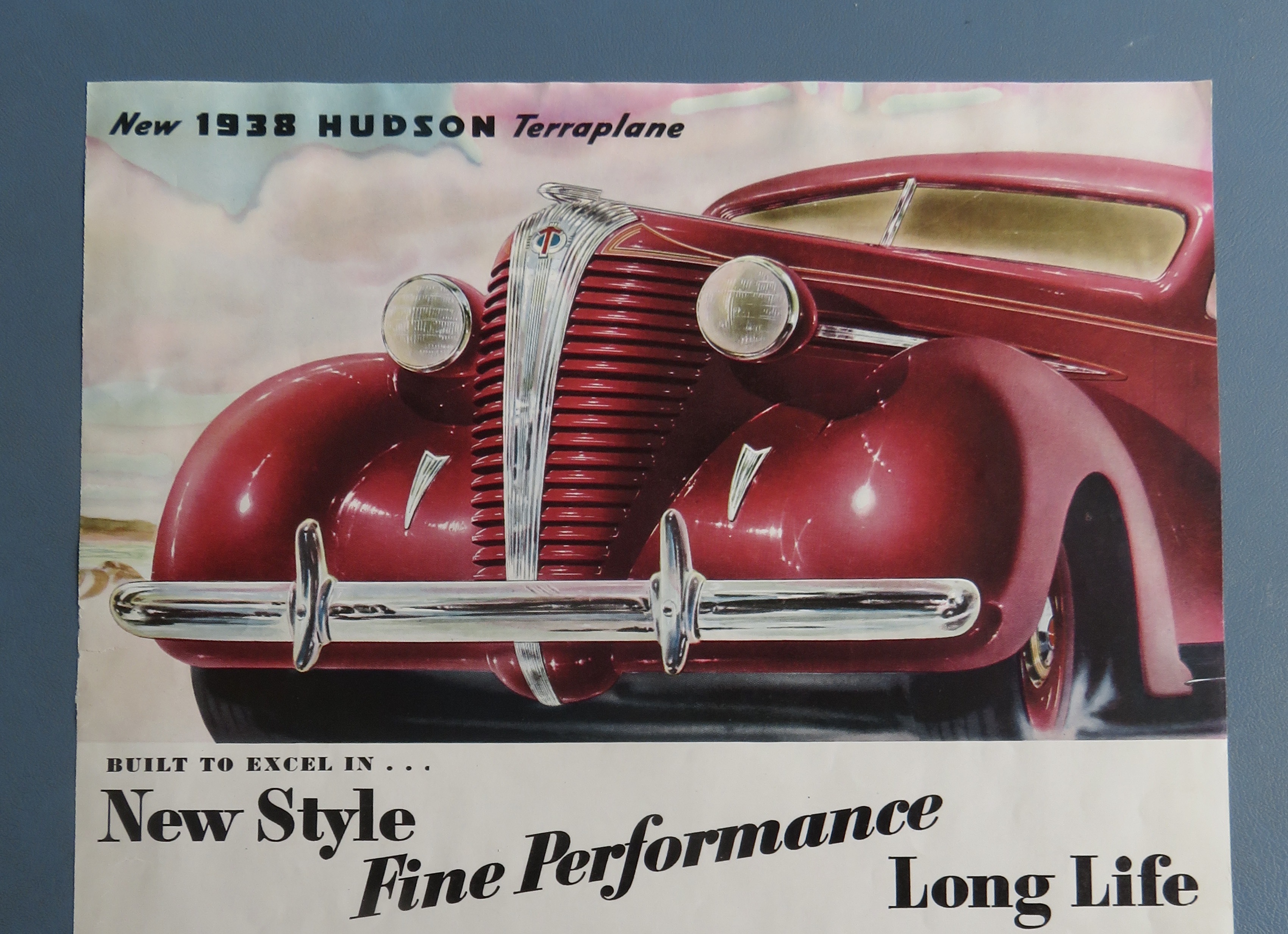 1937 Hudson Automobile with 1938 Hudson Terraplane