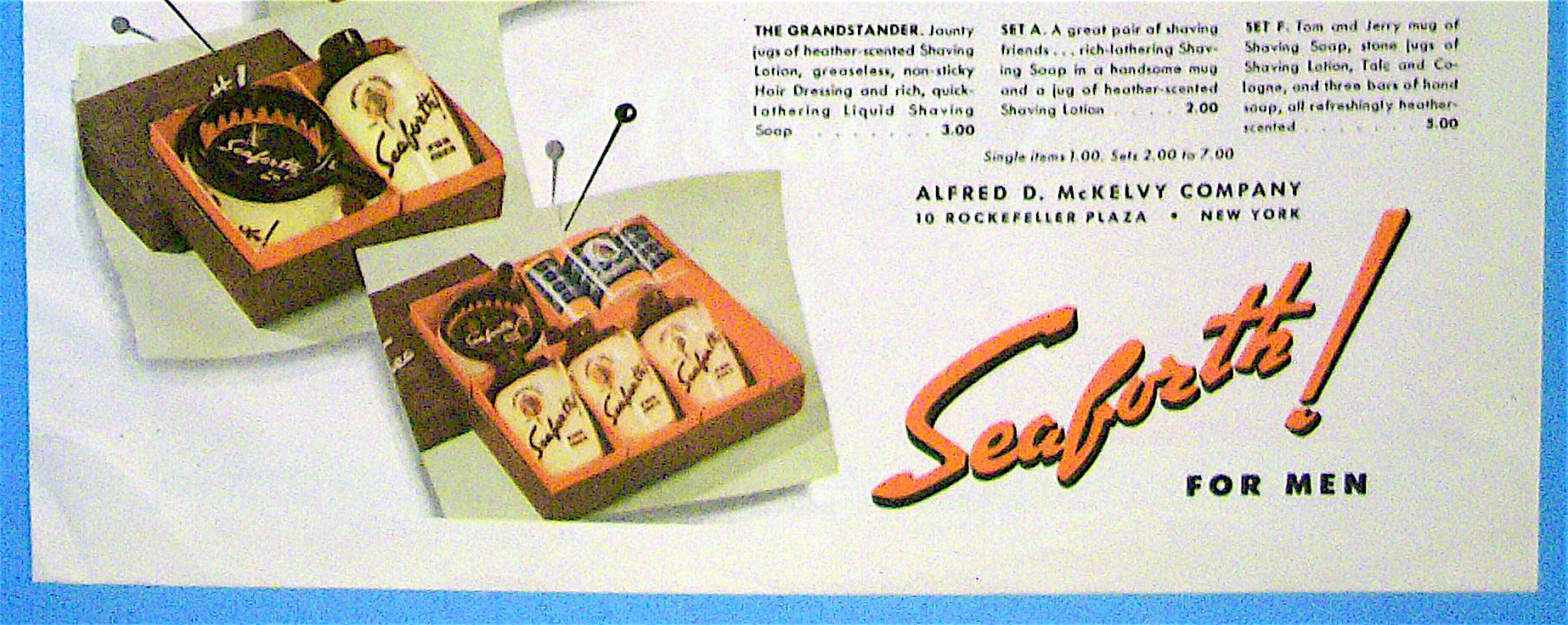 1943 Seaforth For Men with Irene Manning (Desert Song)