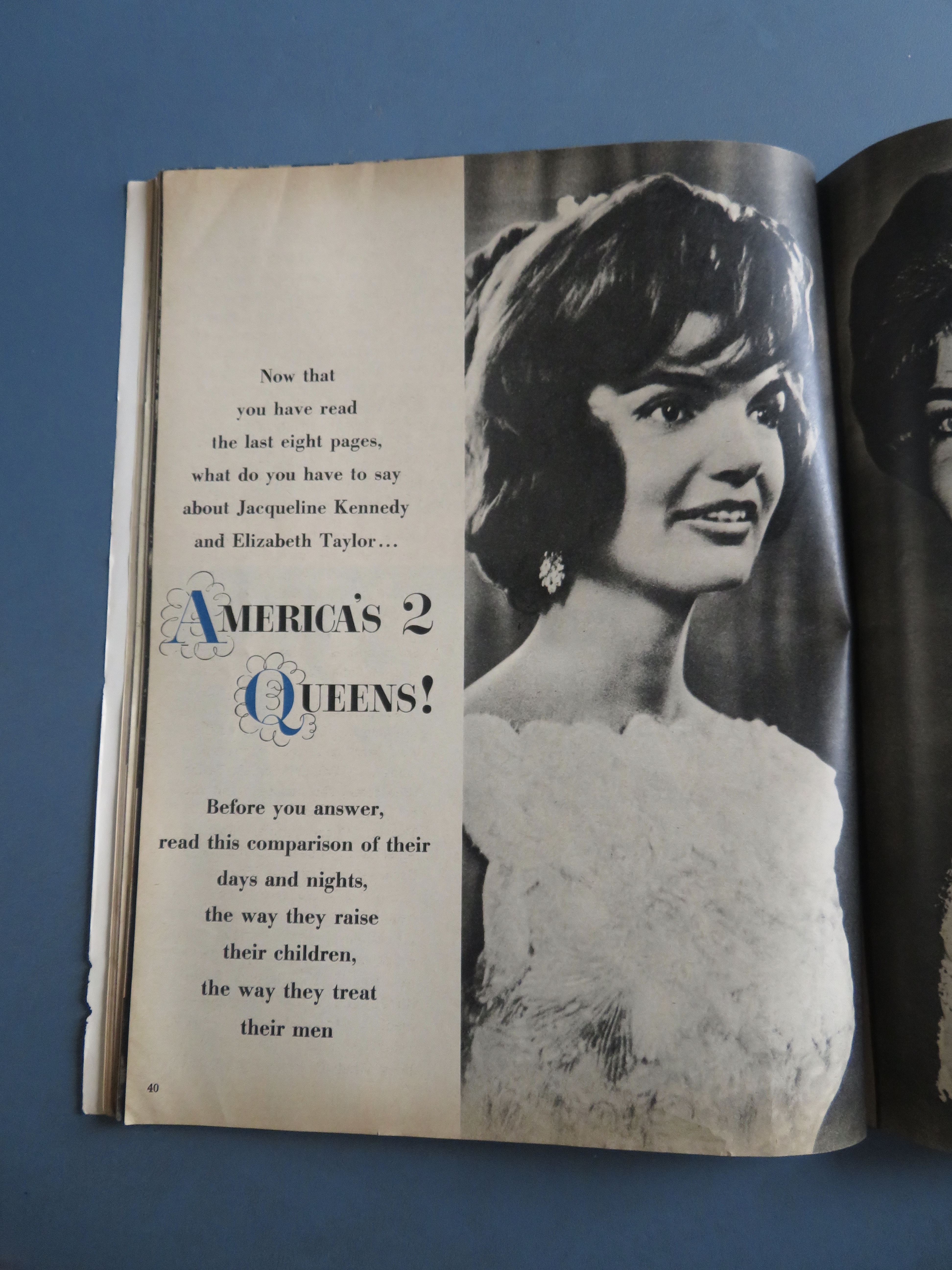 Photoplay Magazine June 1962 America's 2 Queens