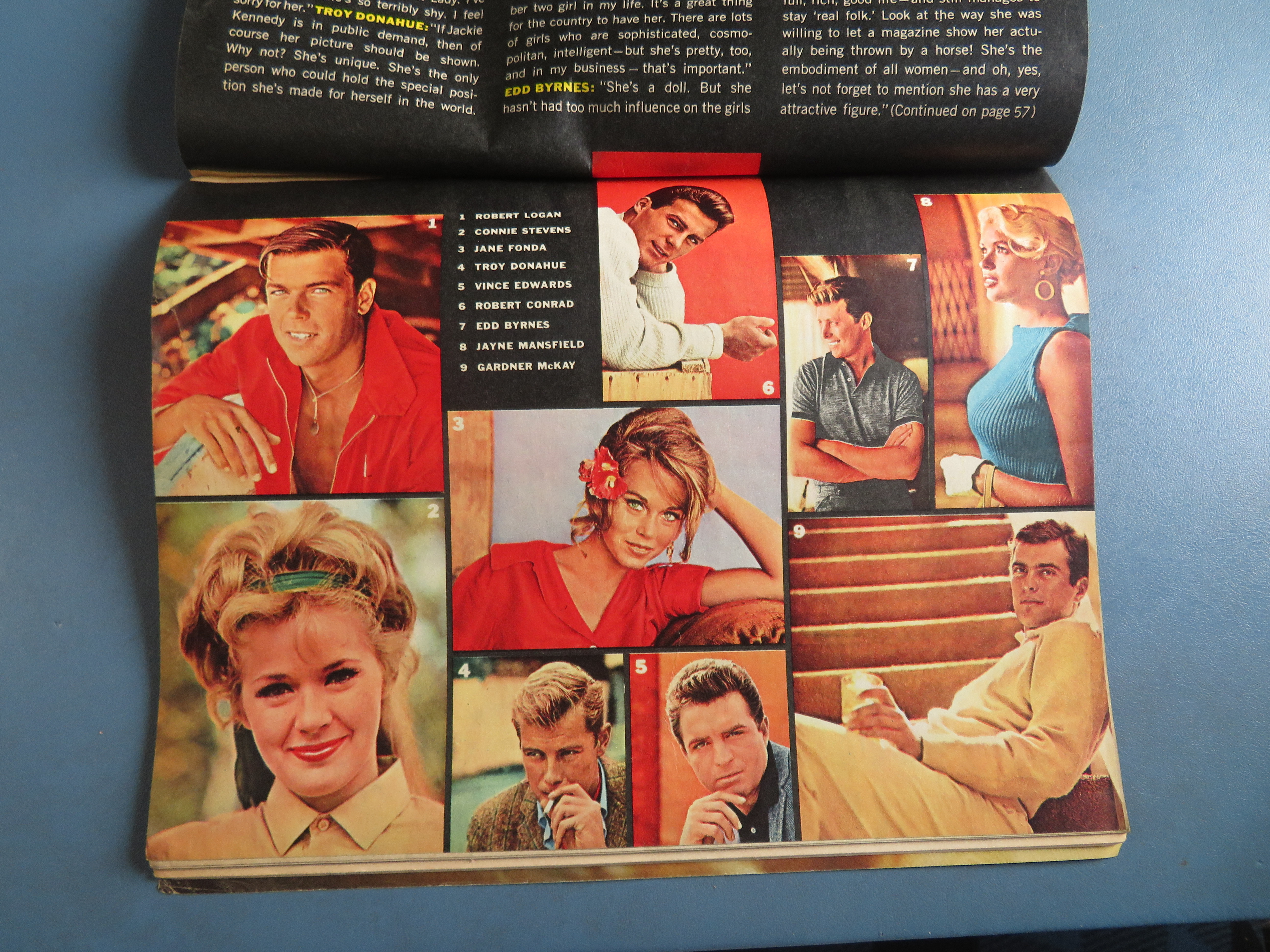Photoplay Magazine June 1962 America's 2 Queens