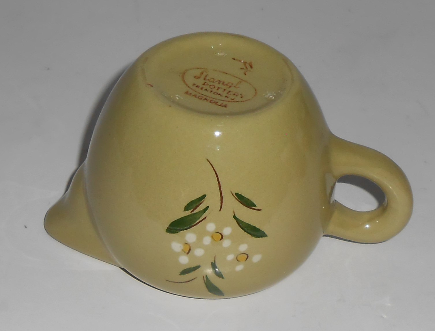 Stangl Pottery Magnolia Creamer