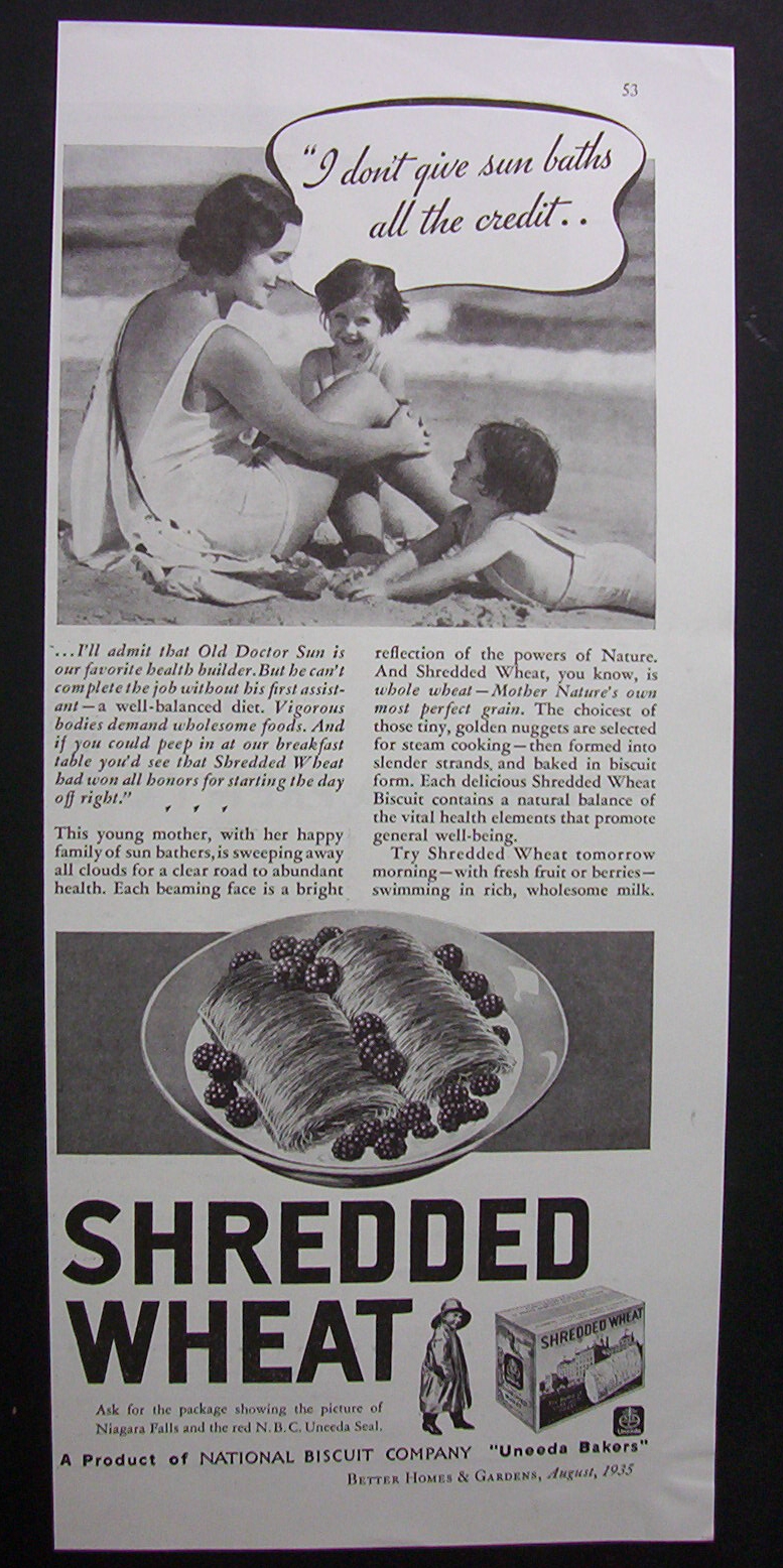 1935  Shredded  Wheat