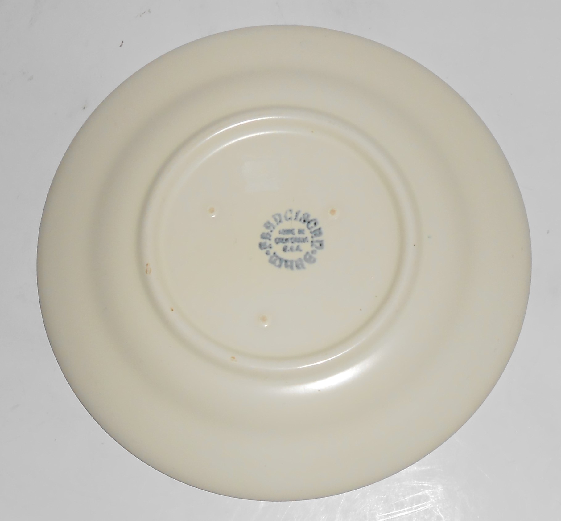 Franciscan Pottery El Patio Satin Ivory Bread Plate