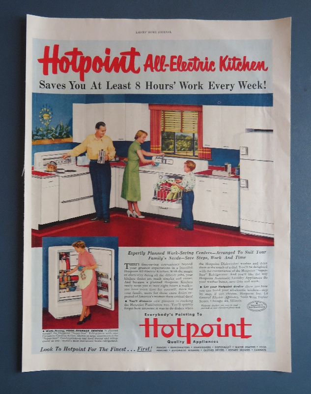 1951 Hotpoint with the All Electric Kitchen