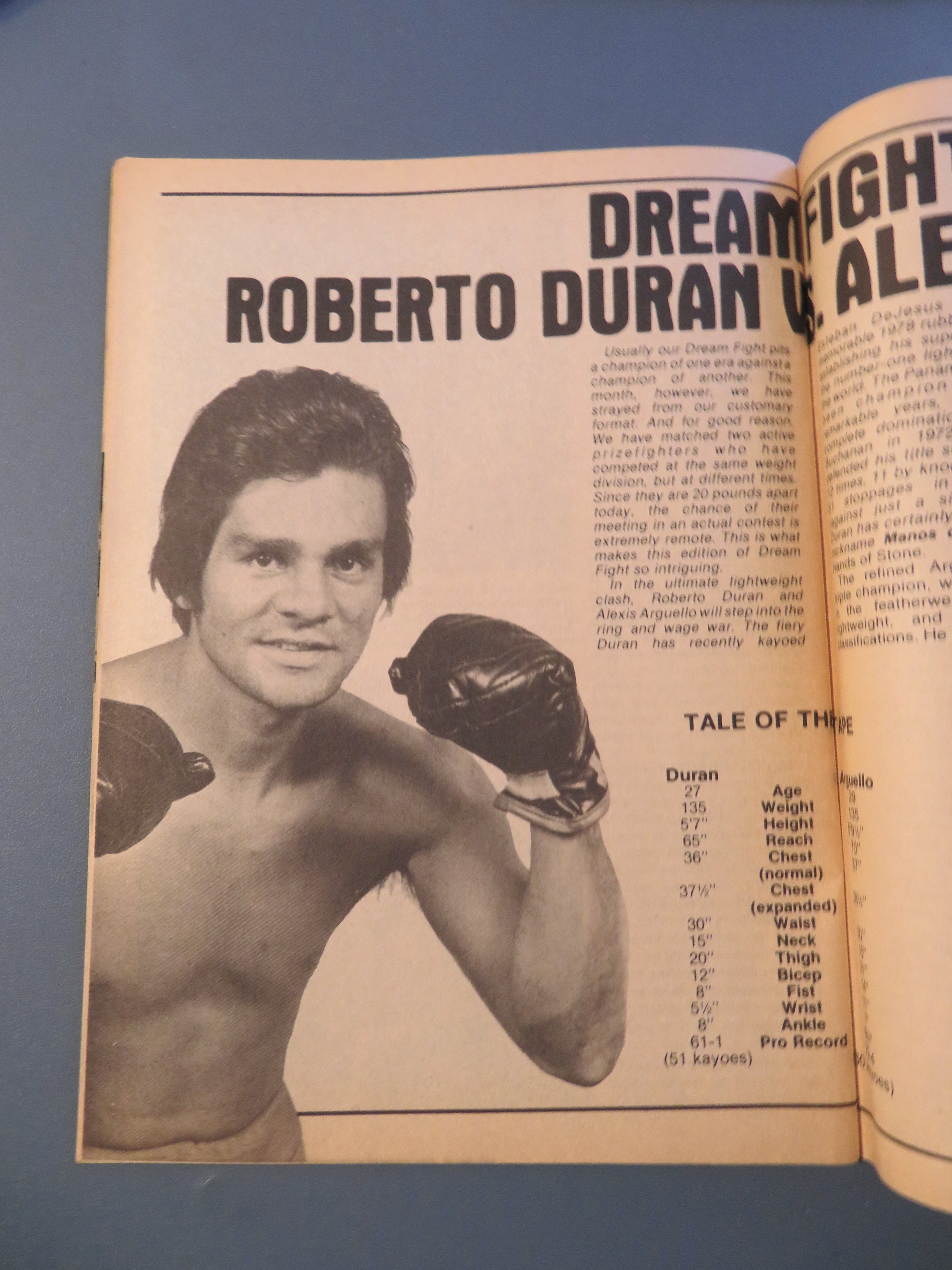 Big Book Of Boxing Magazine May 1982 Holmes vs Cooney