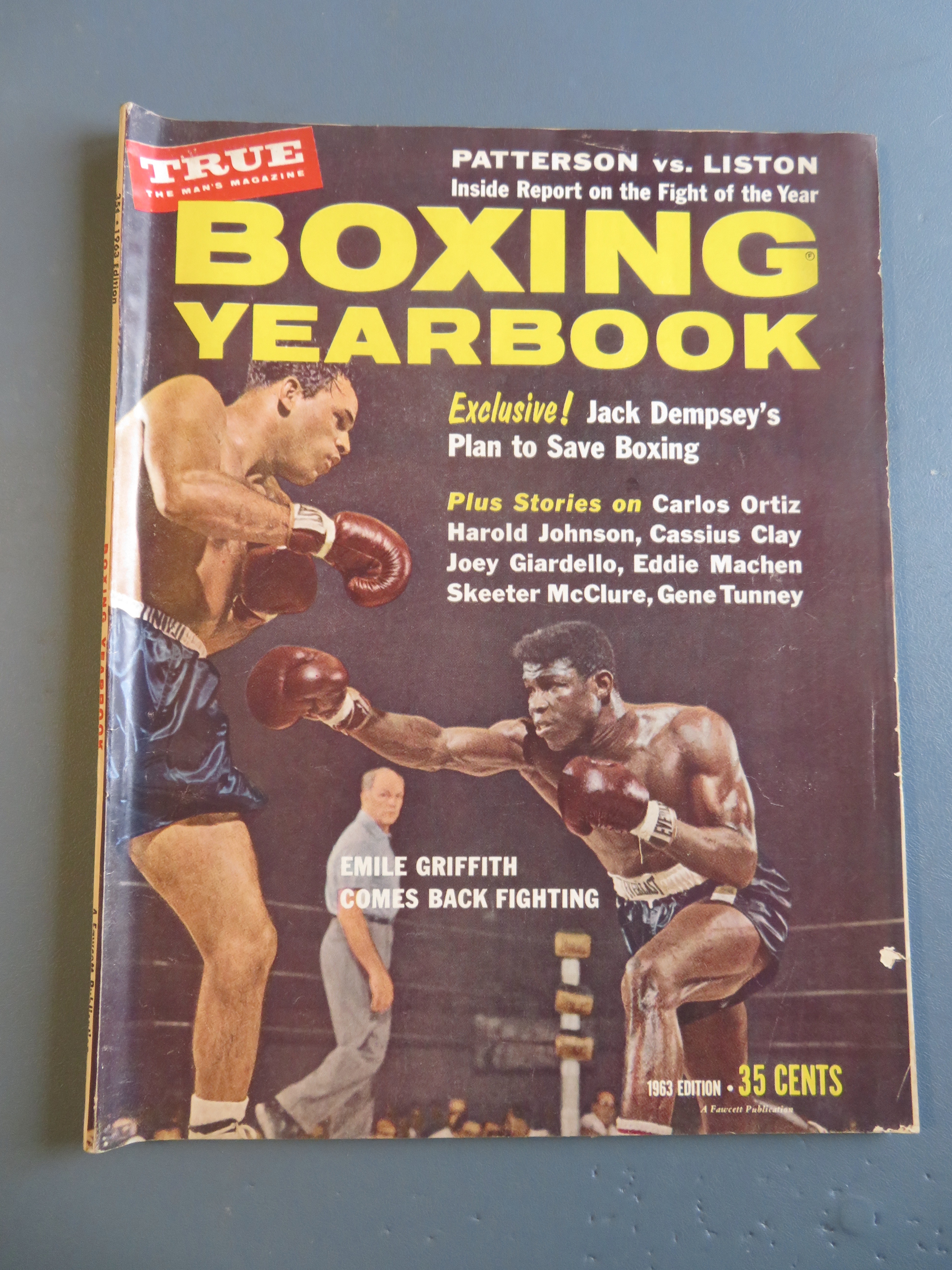 Boxing Yearbook Magazine 1963 Jack Dempsey