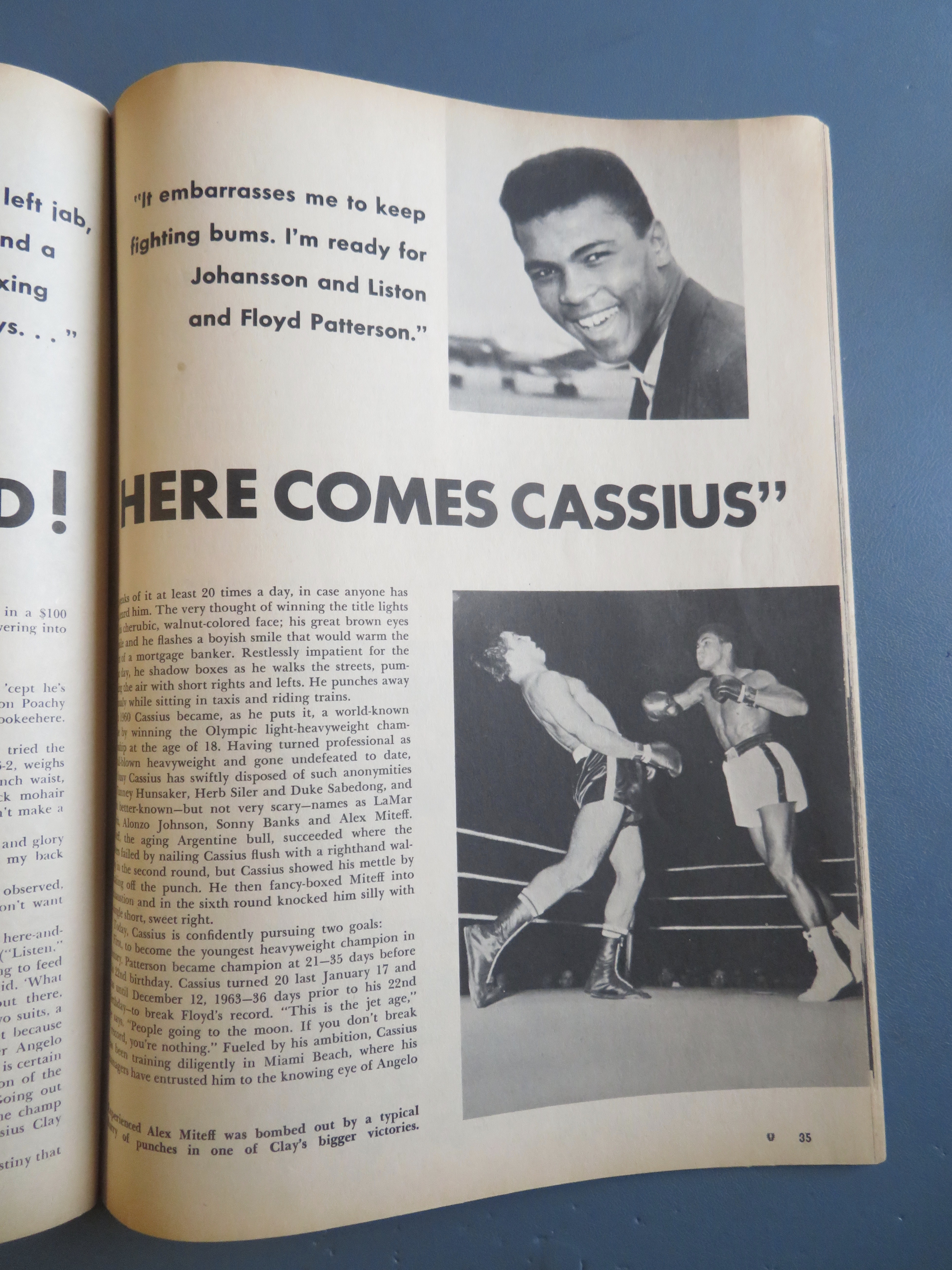 Boxing Yearbook Magazine 1963 Jack Dempsey