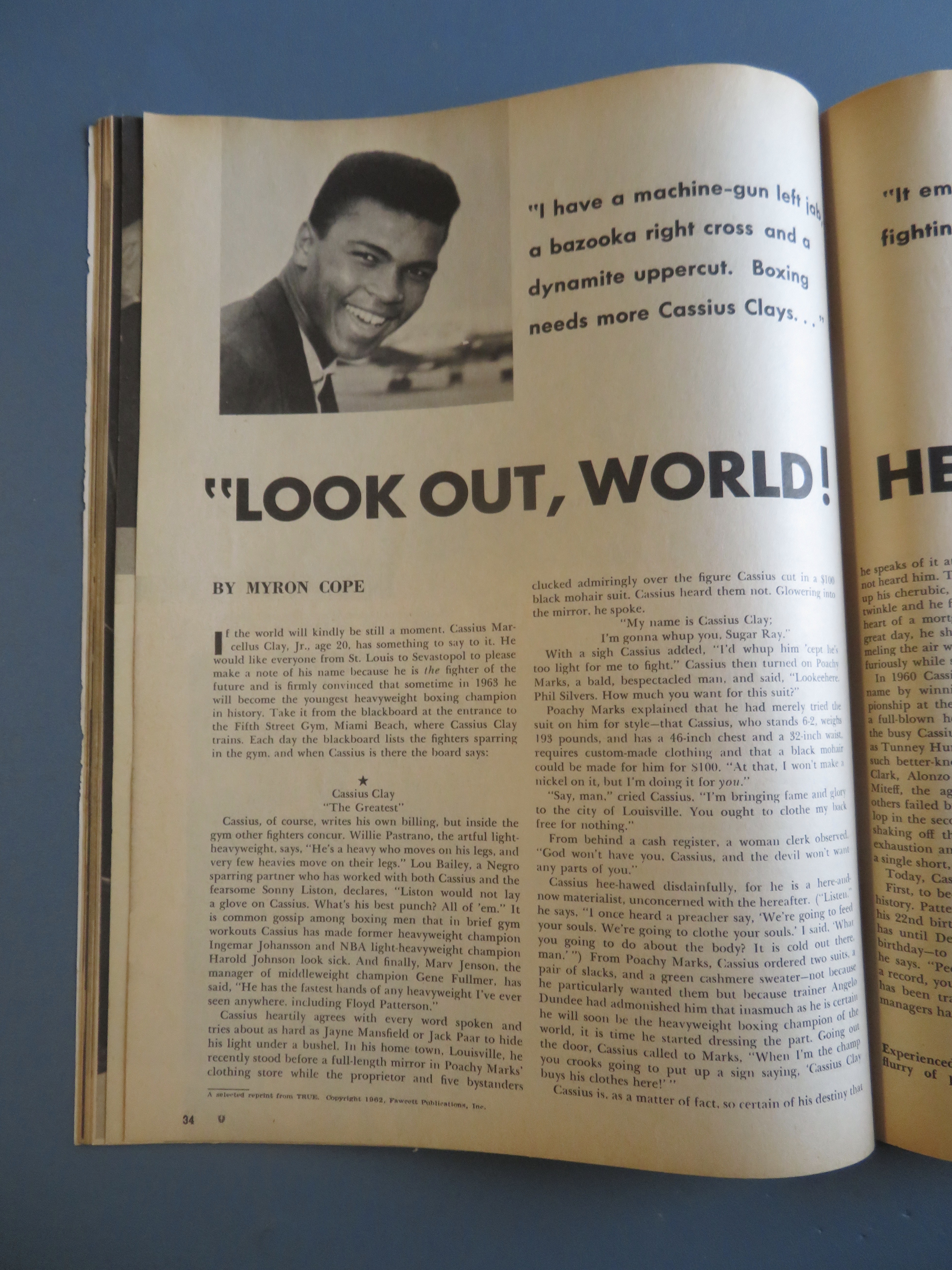 Boxing Yearbook Magazine 1963 Jack Dempsey