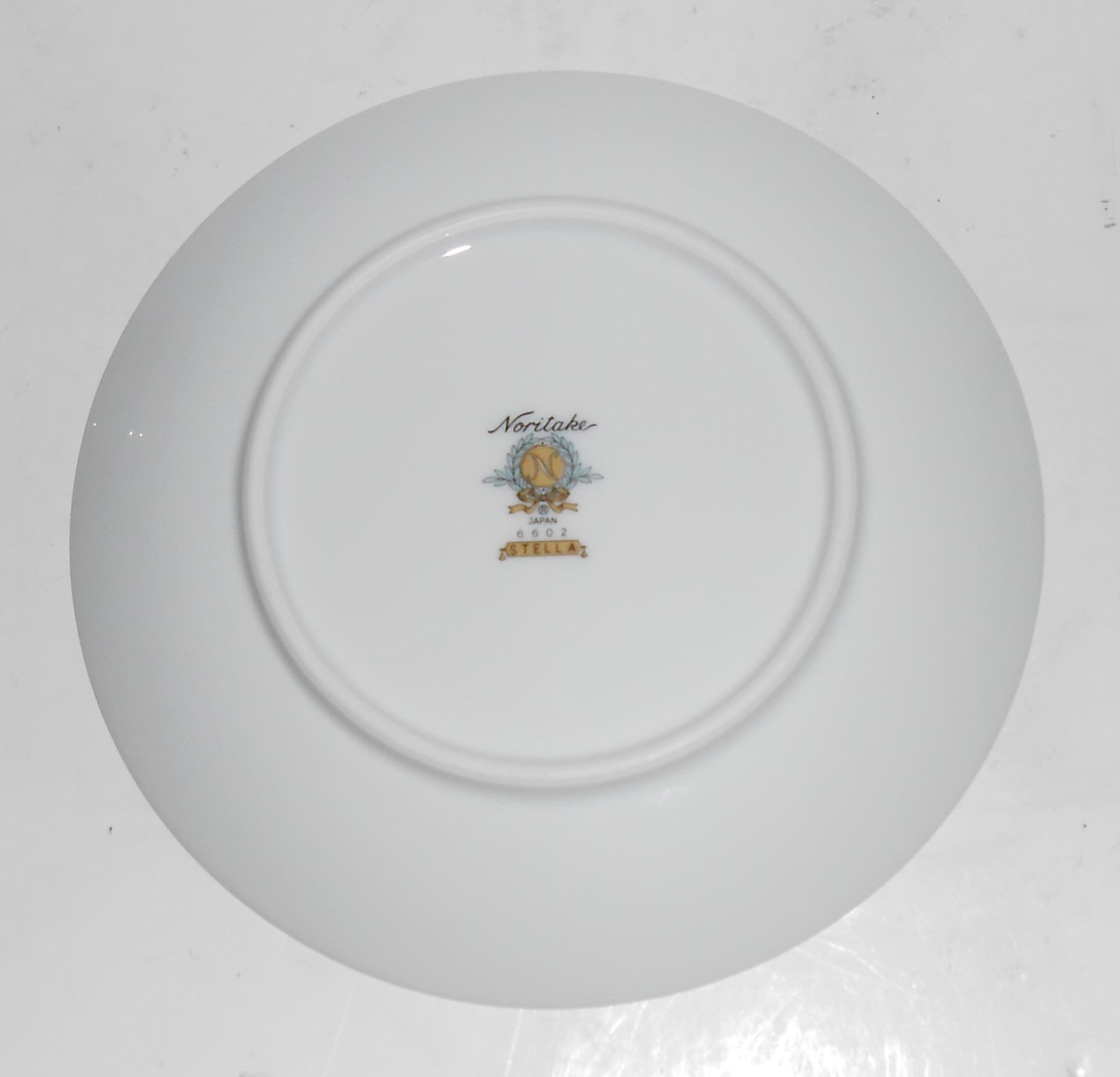 Noritake China Stella w/Platinum Bread Plate