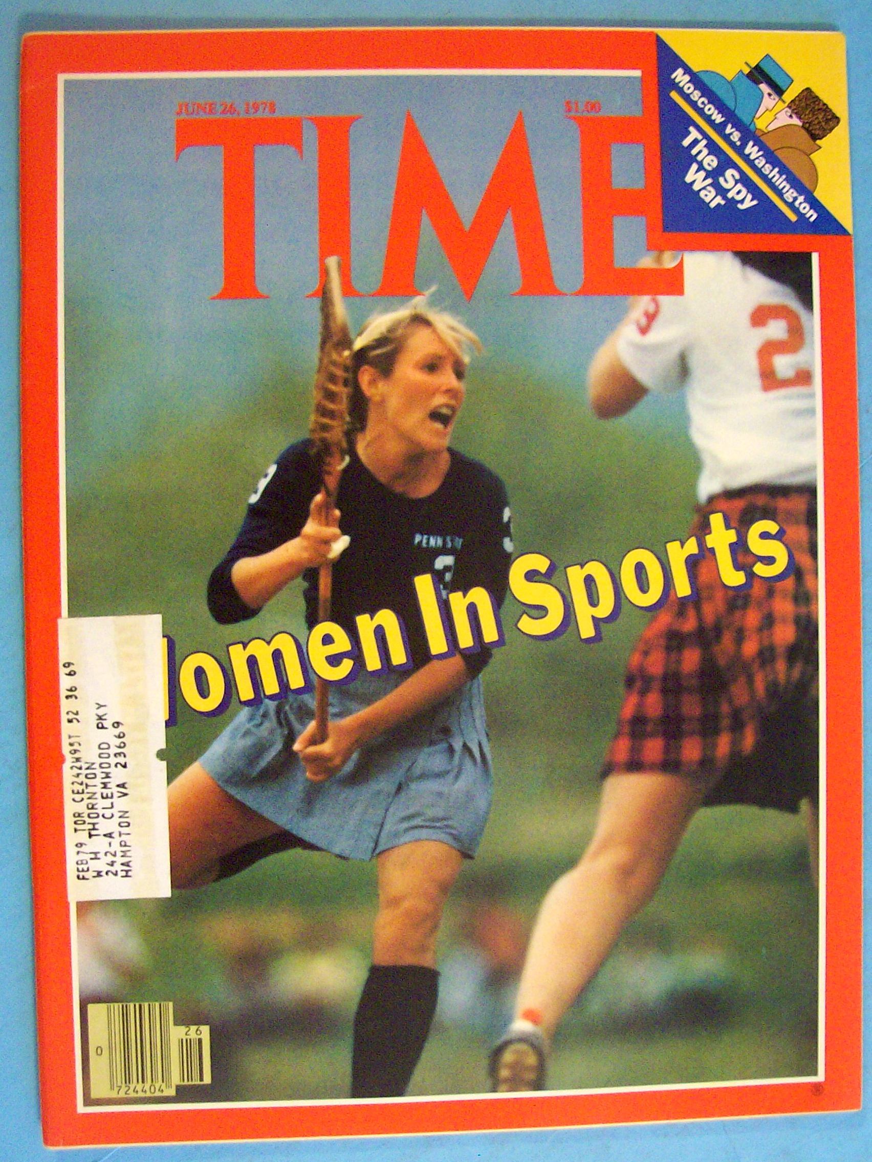 Time Magazine June 26, 1978 Women In Sports