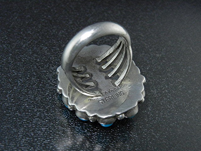 Paul Livingston Sterling Silver Sleeping Beauty Turquoi