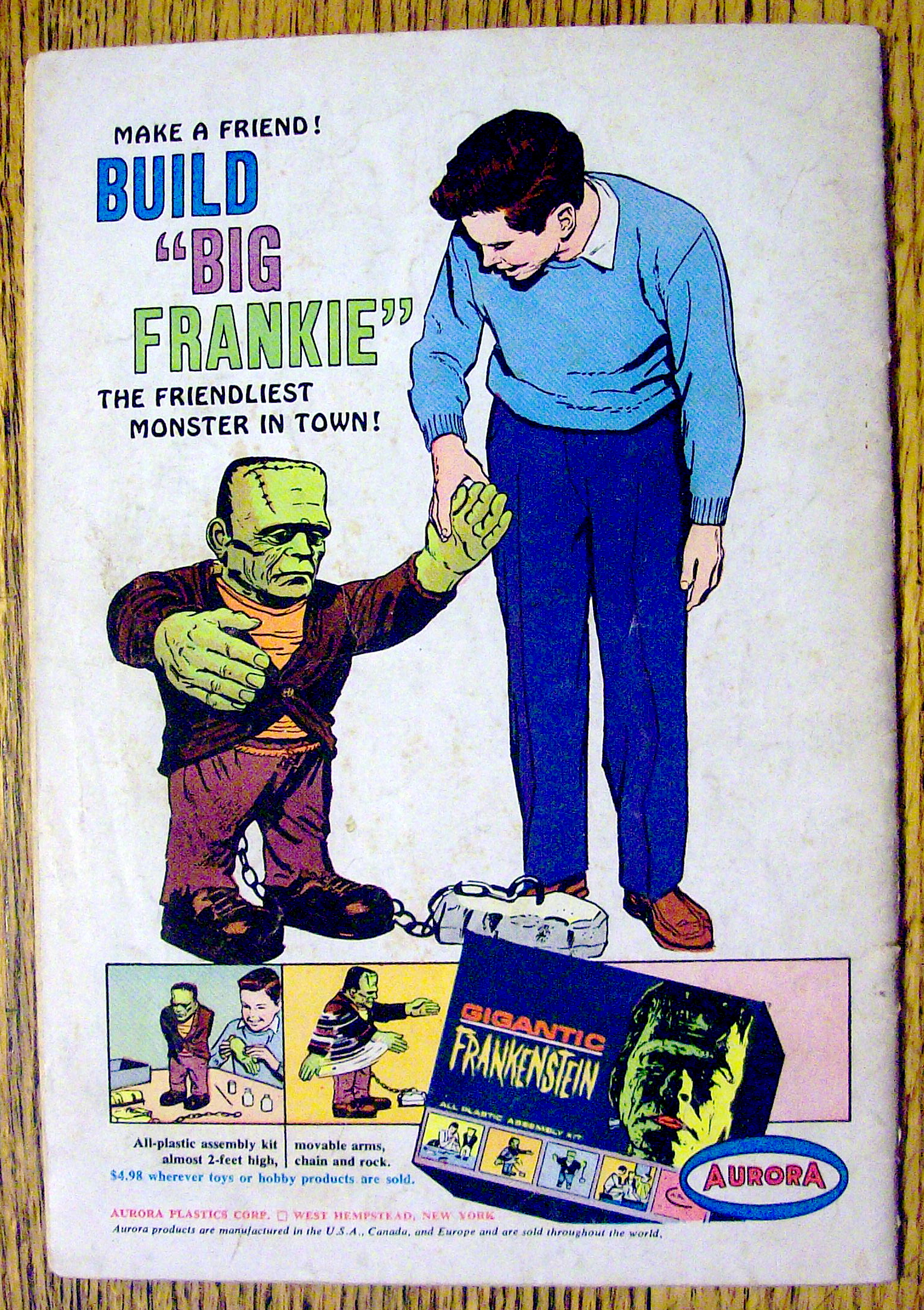 Atom Comic #17 March 1965 Case Of The Hooded Hijackers