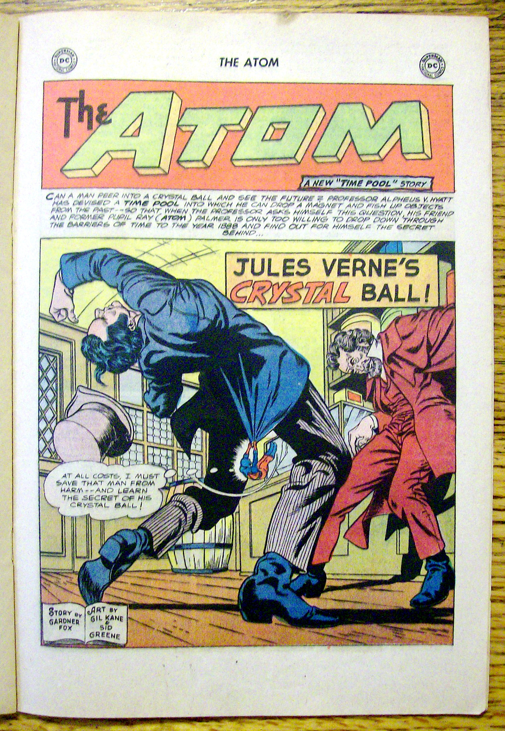 Atom Comic #17 March 1965 Case Of The Hooded Hijackers