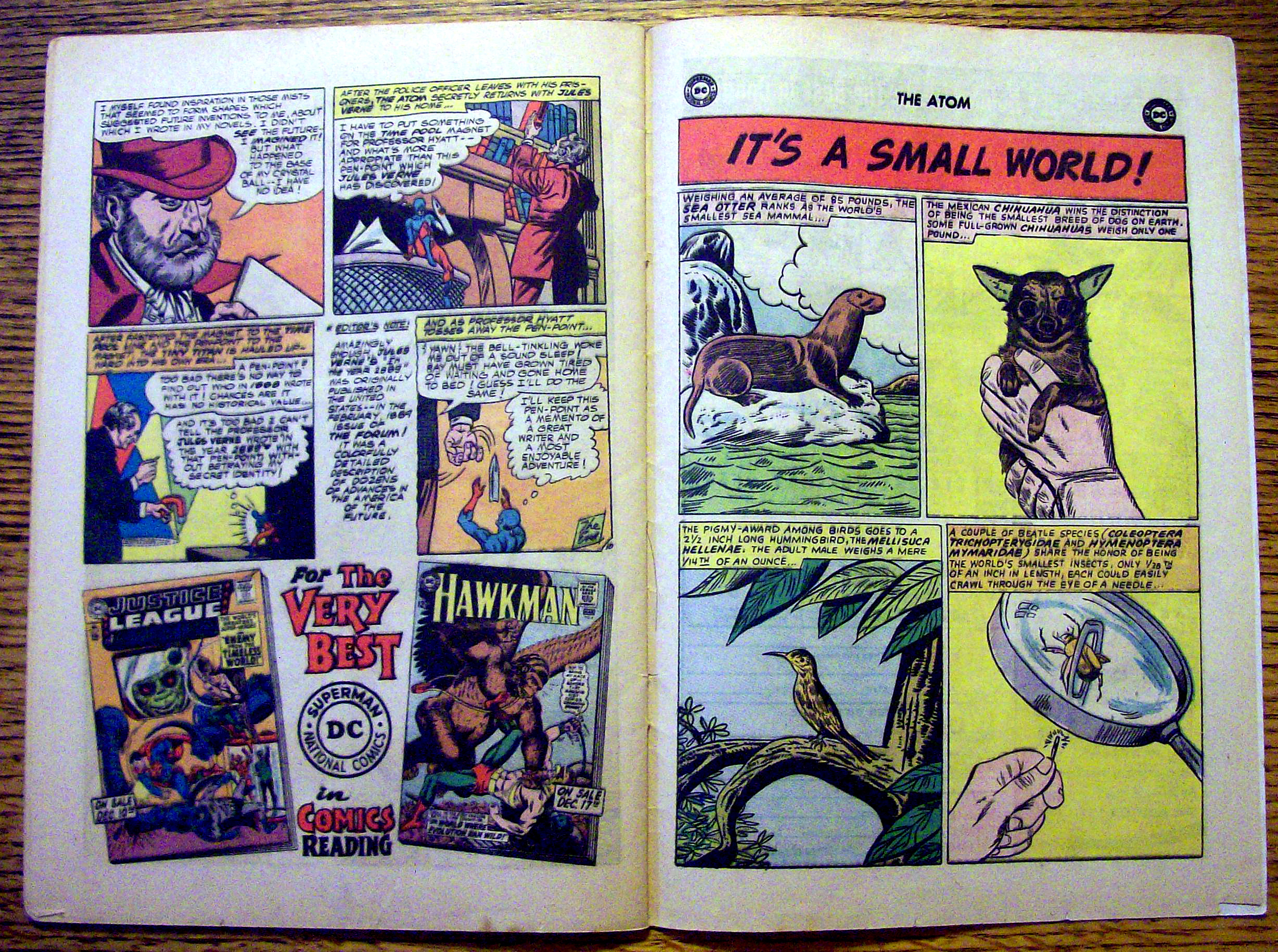 Atom Comic #17 March 1965 Case Of The Hooded Hijackers