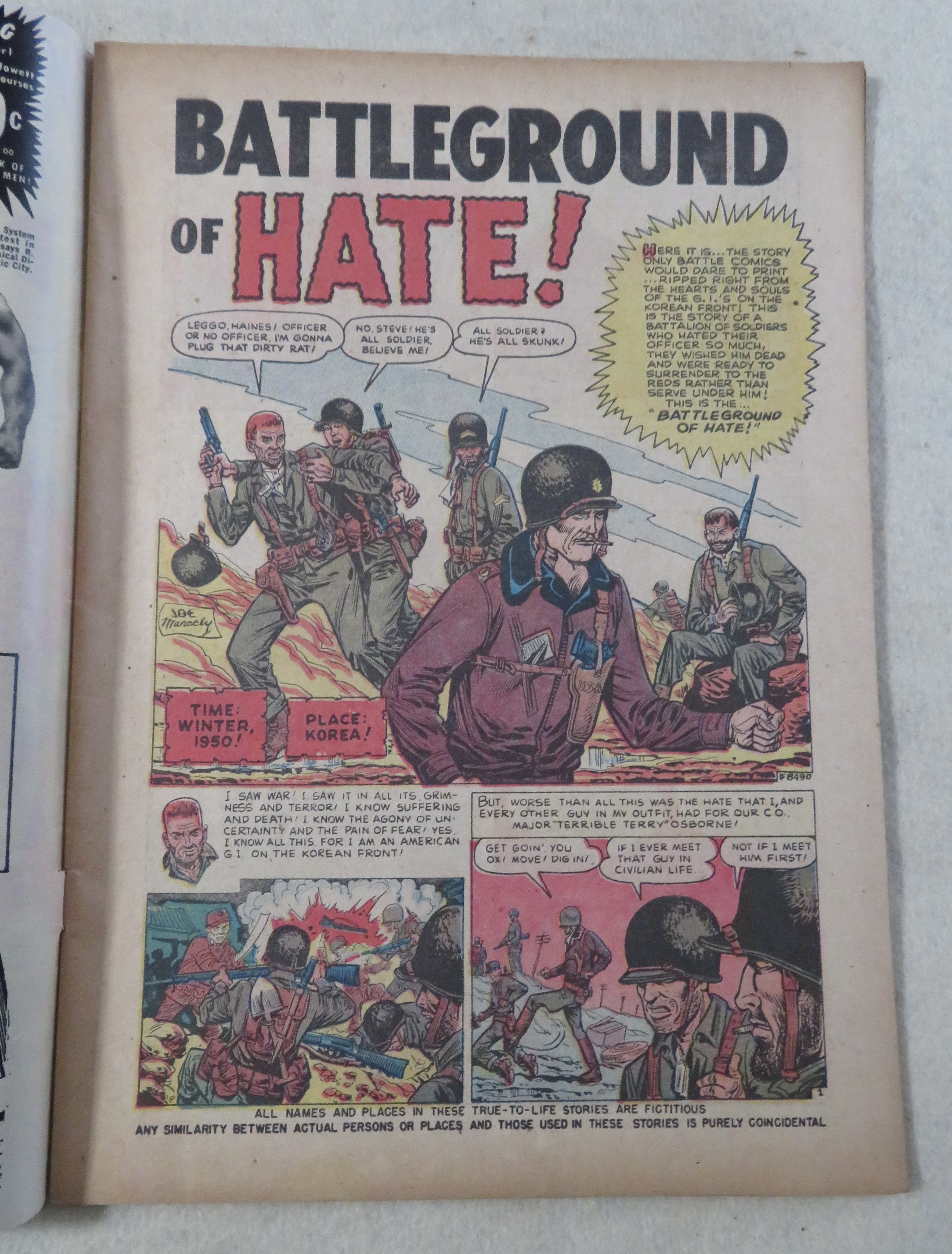 Battle Comic September 1951 Suicide Patrol