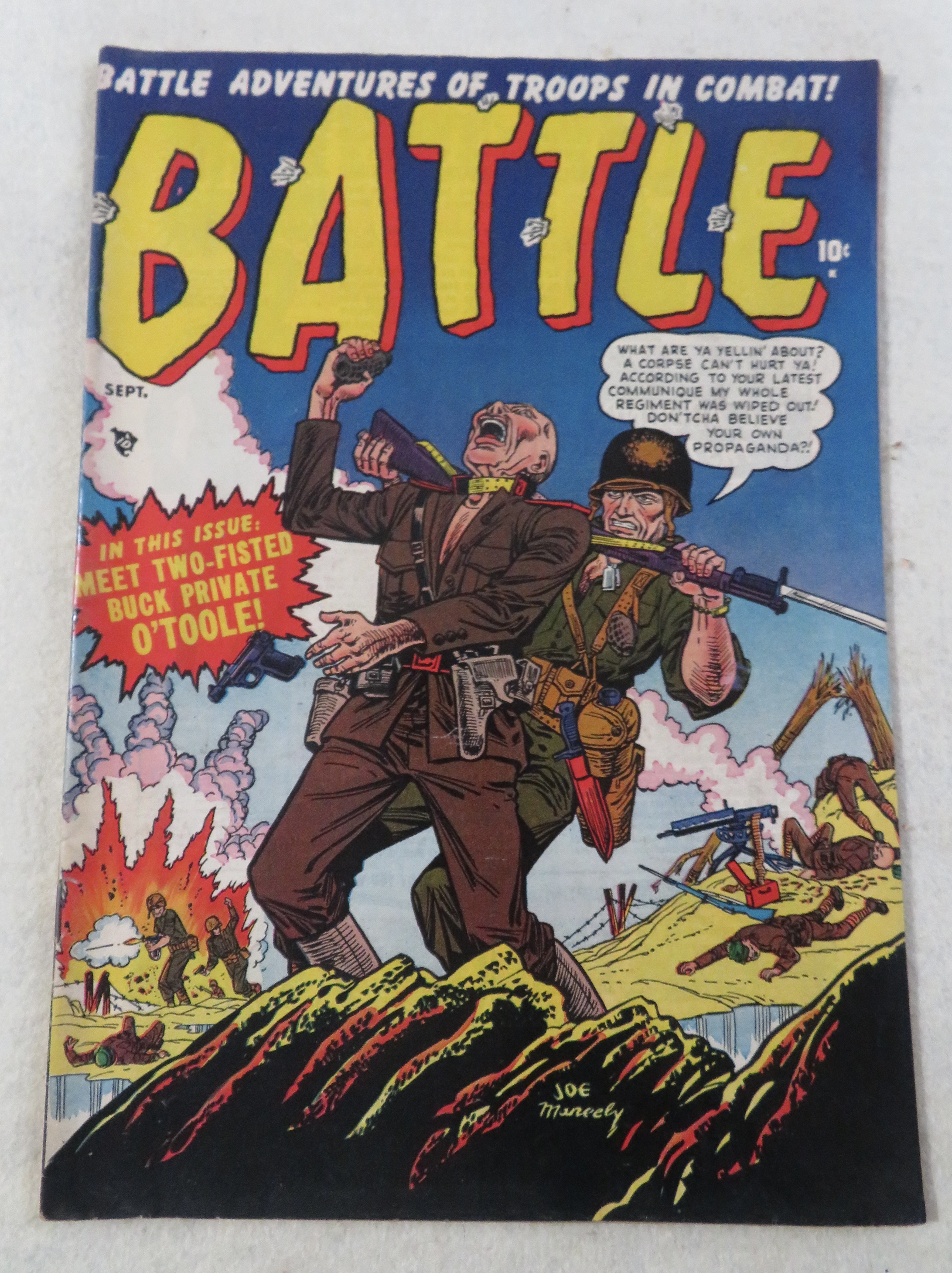 Battle Comic September 1951 Suicide Patrol