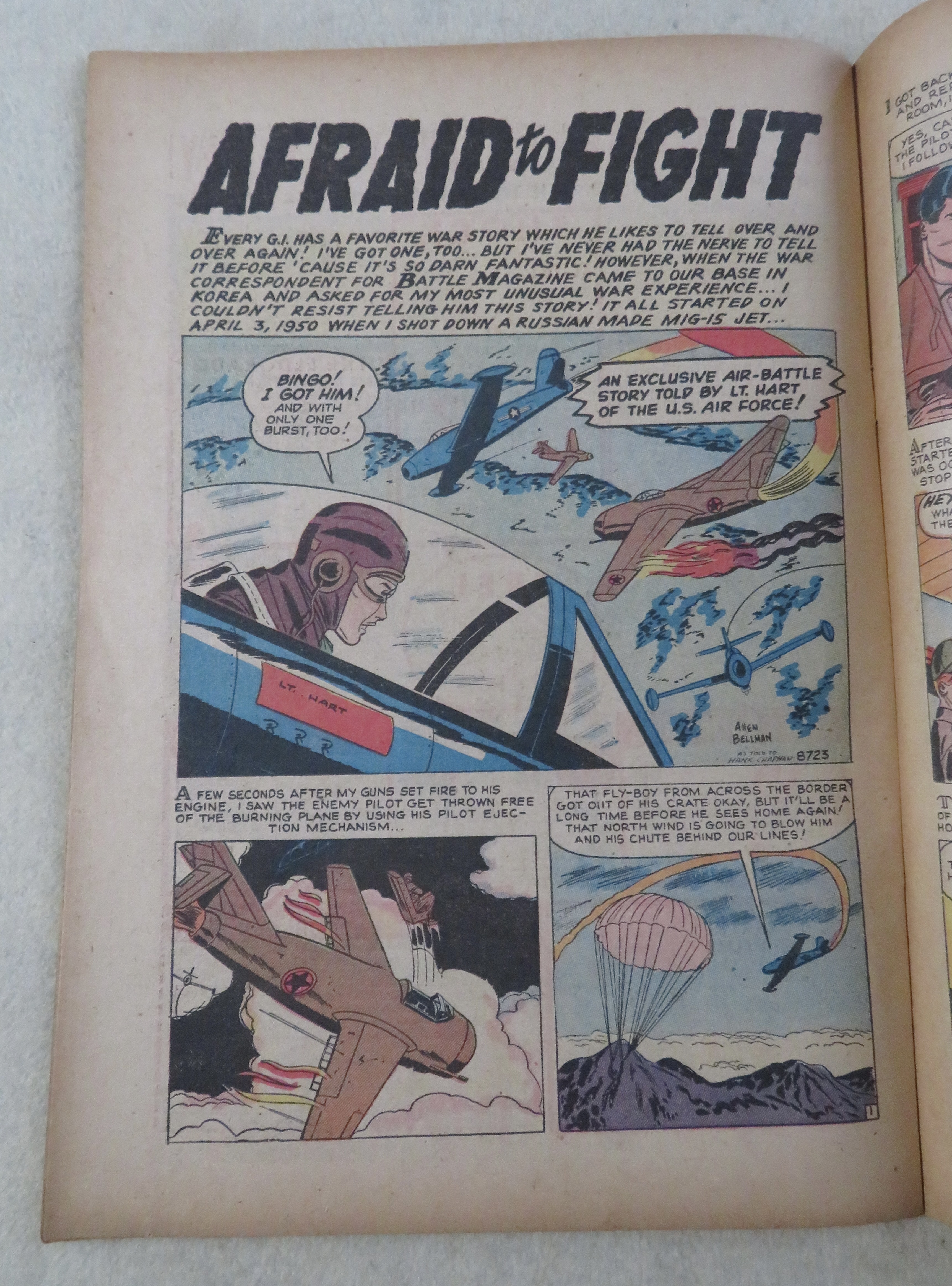 Battle Comic September 1951 Suicide Patrol