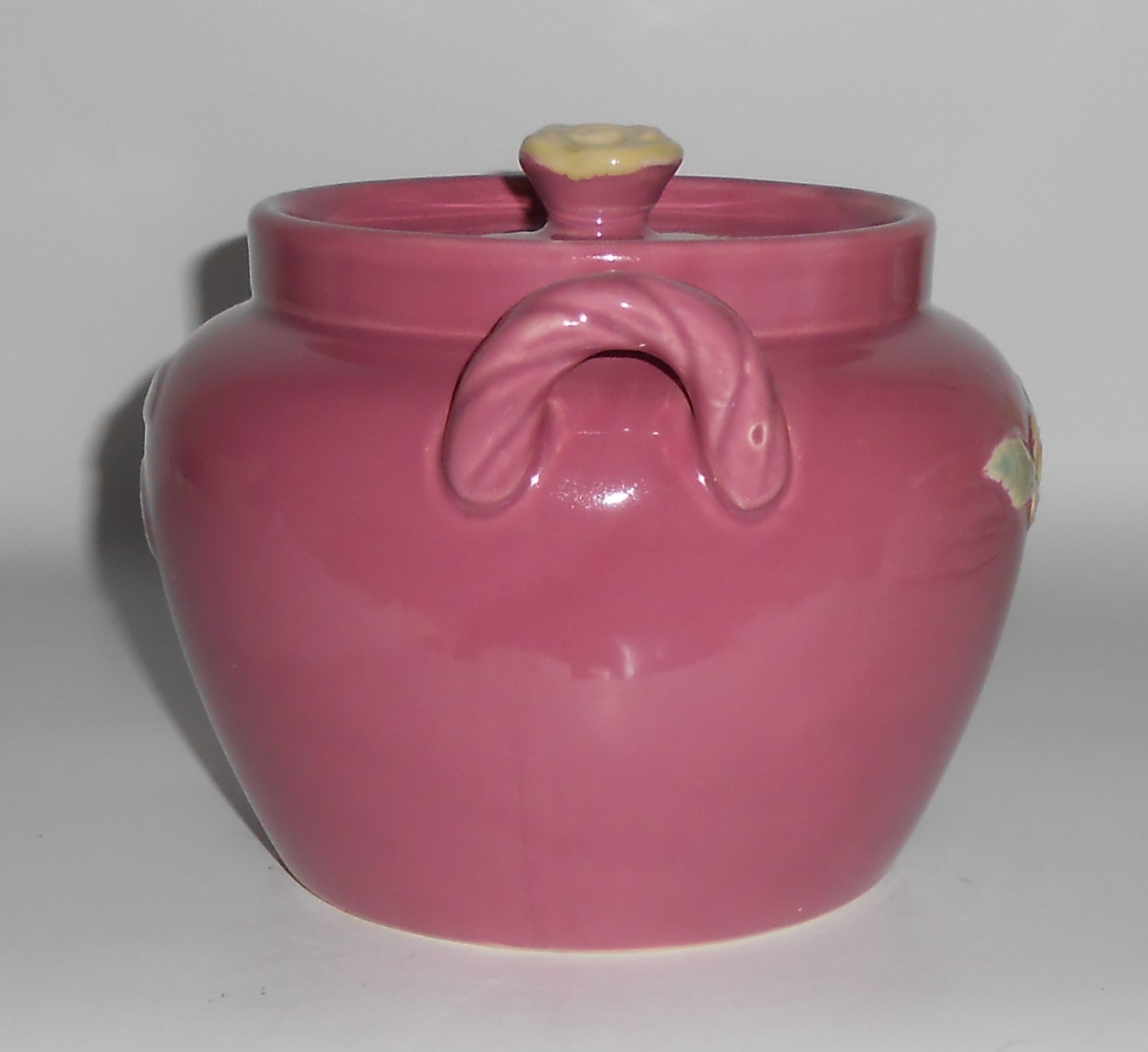 VINTAGE Coors Pottery Rosebud EARLY Rose Red Utility