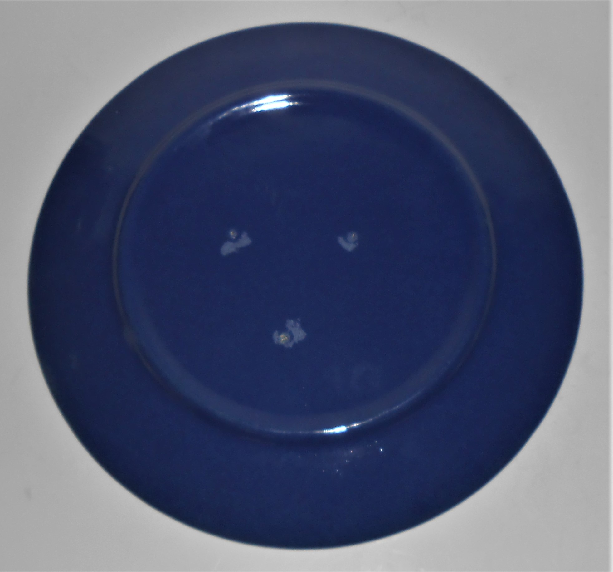 Bauer Pottery Ring Ware 1st Period Cobalt 9-3/8'' Plate