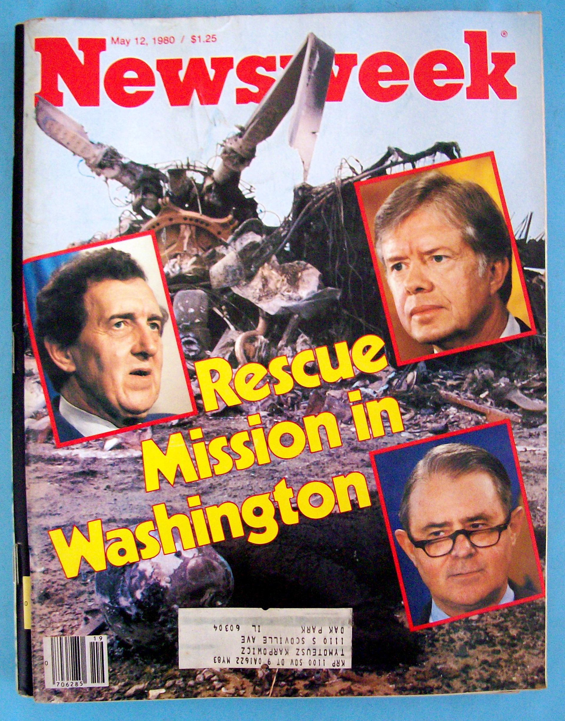 Newsweek Magazine - May 12, 1980 - Rescue Mission