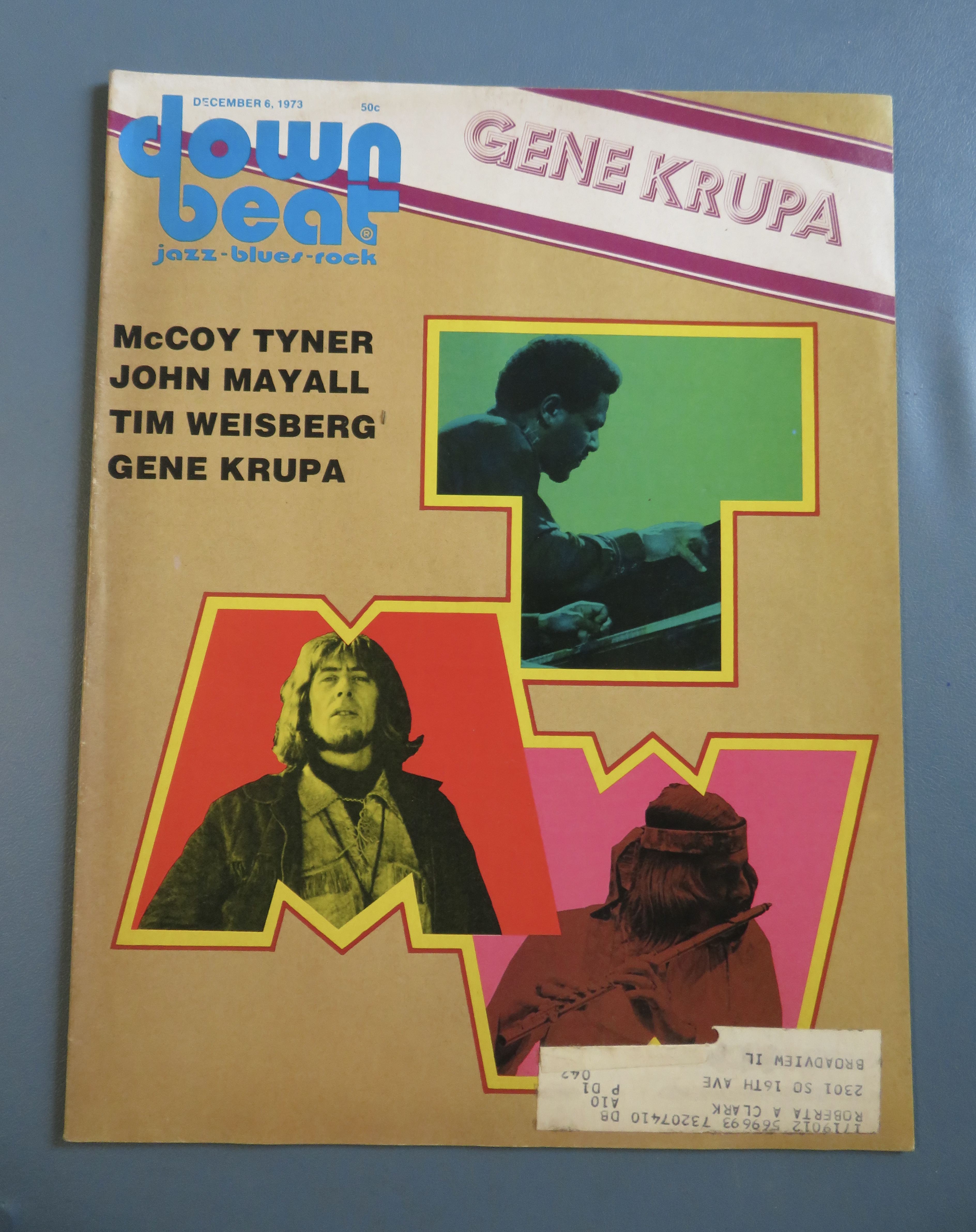 Downbeat Magazine December 6, 1973