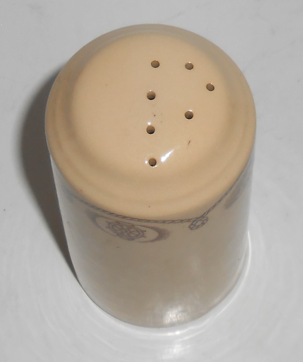 Vintage Wallace China Restaurant Ware Nautical Oversize
