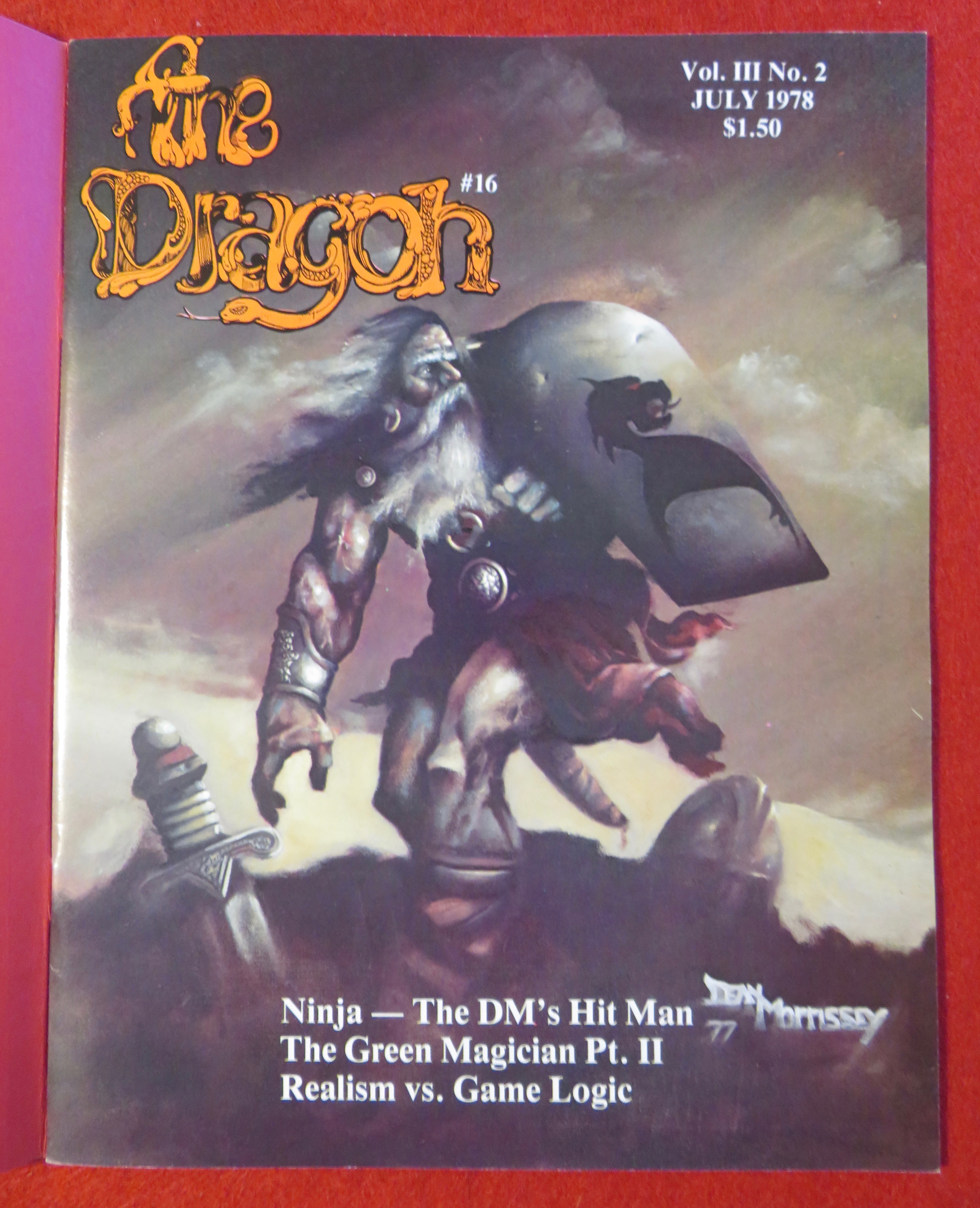 Here Comes The Dragon Magazine #16 July 1978
