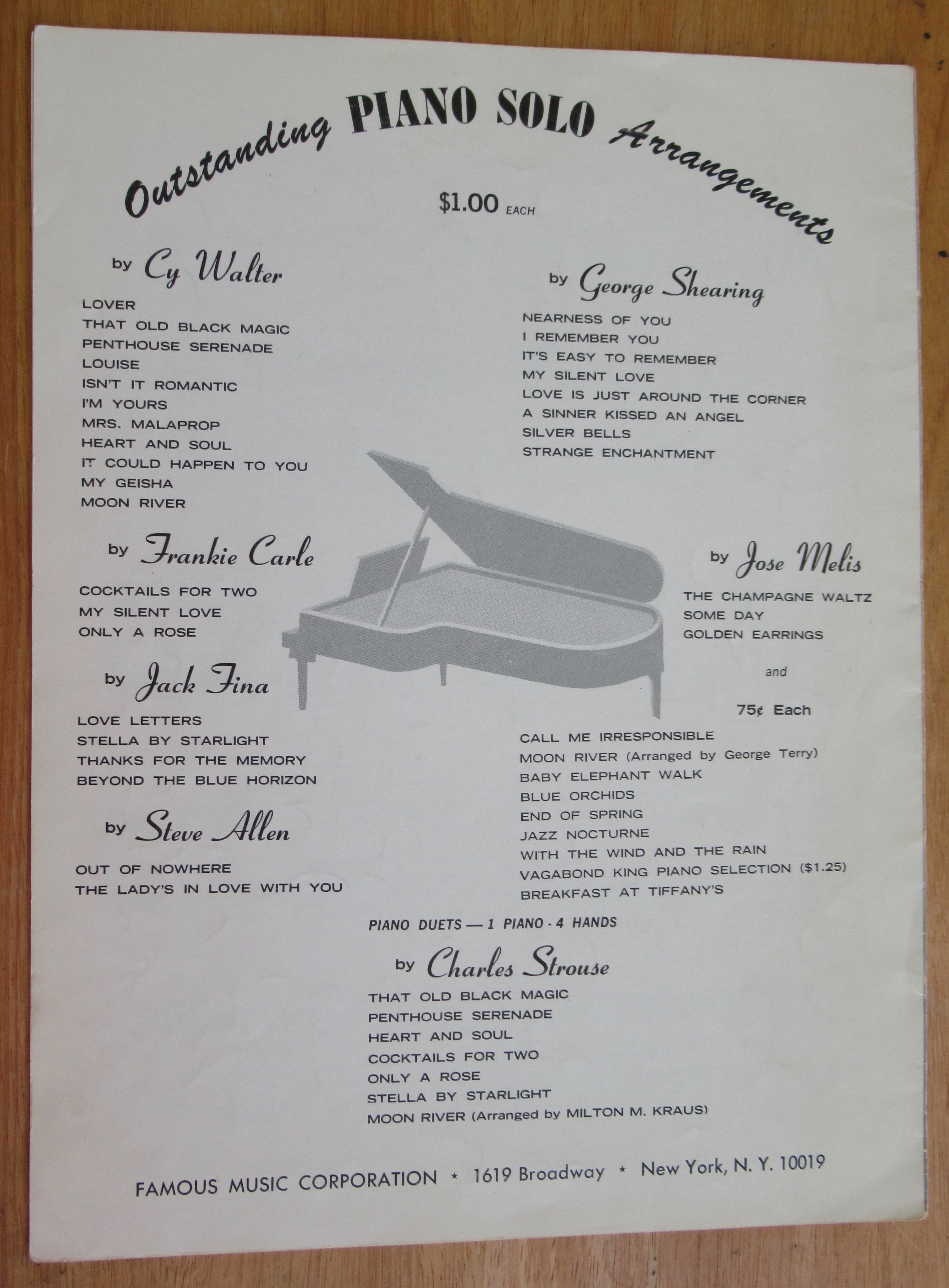 1957 Silver Bells Sheet Music