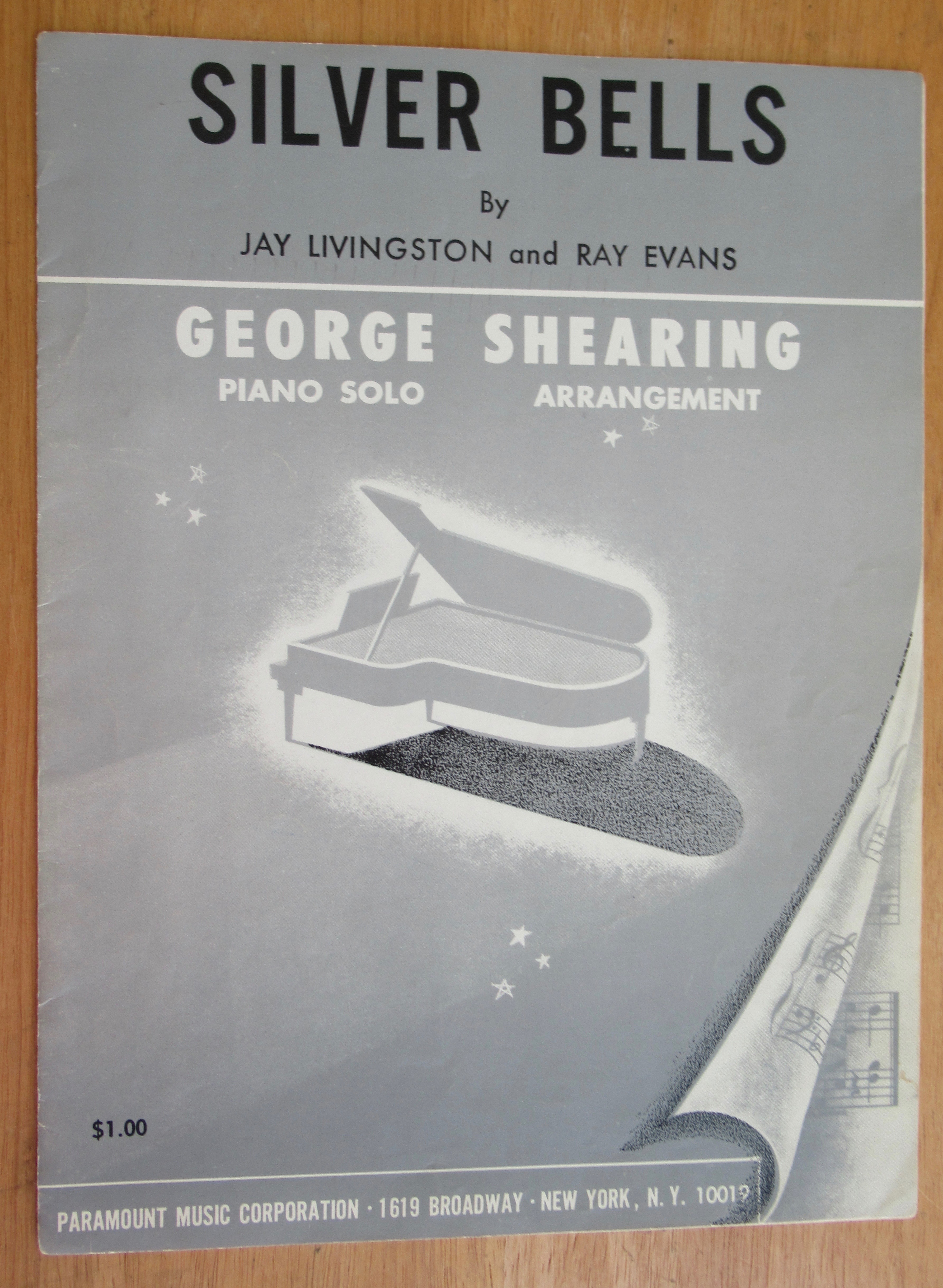 1957 Silver Bells Sheet Music