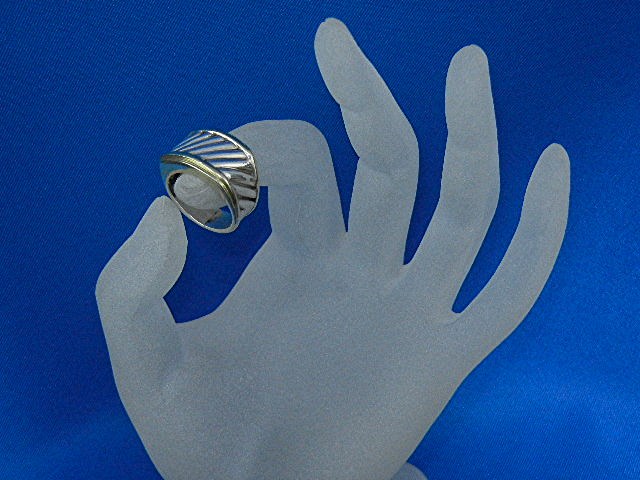 DAVID YURMAN 14K Gold Sterling Silver Ring