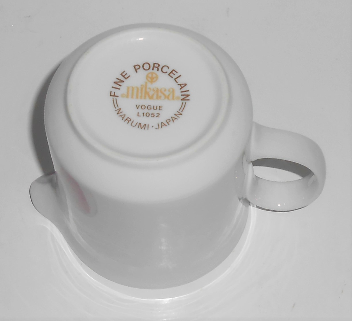 Mikasa Fine China Porcelain Vogue Creamer