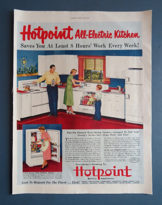 1951 Hotpoint with the All Electric Kitchen