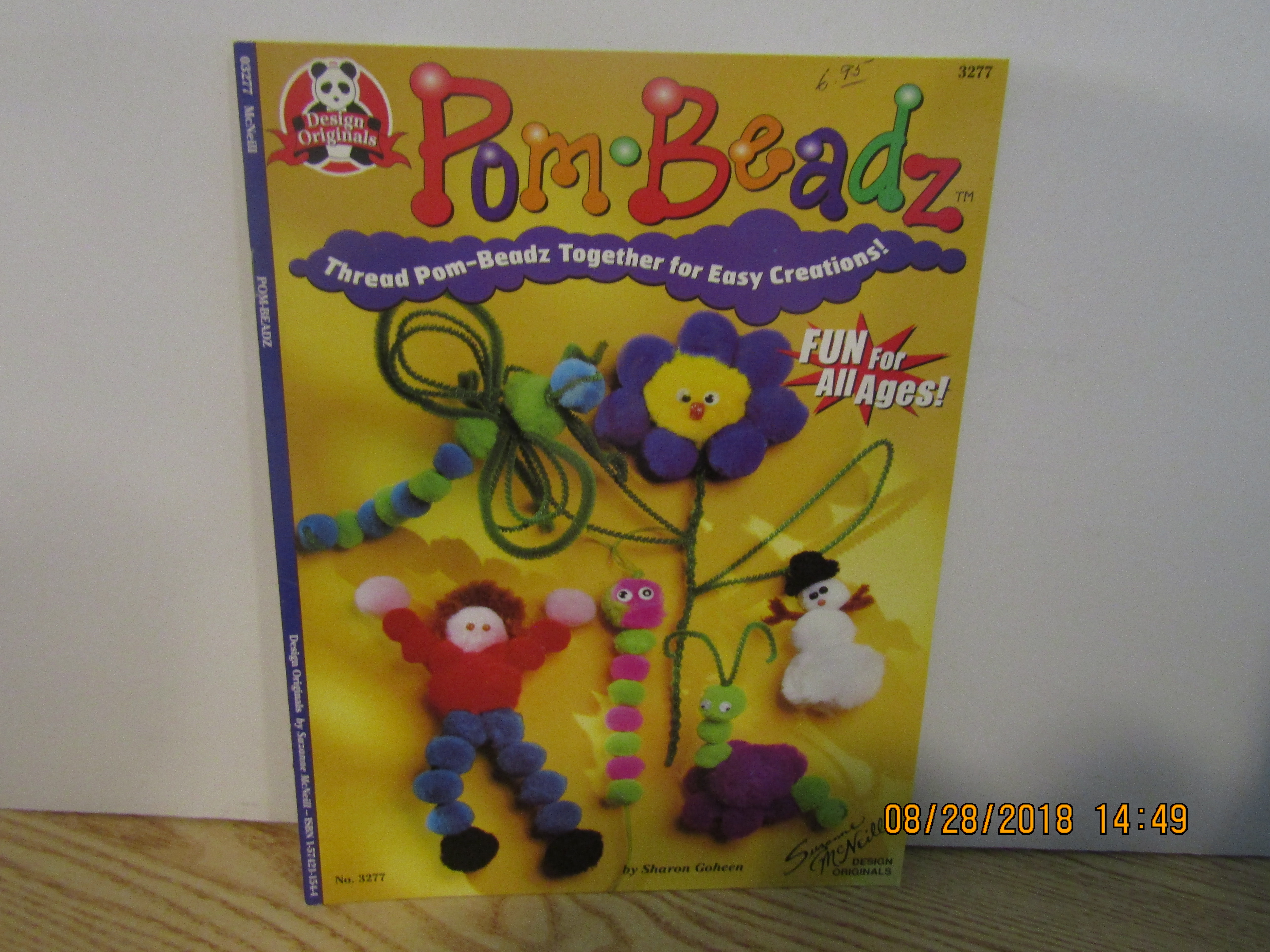 Design Original Craft Book Pom Beads #3277