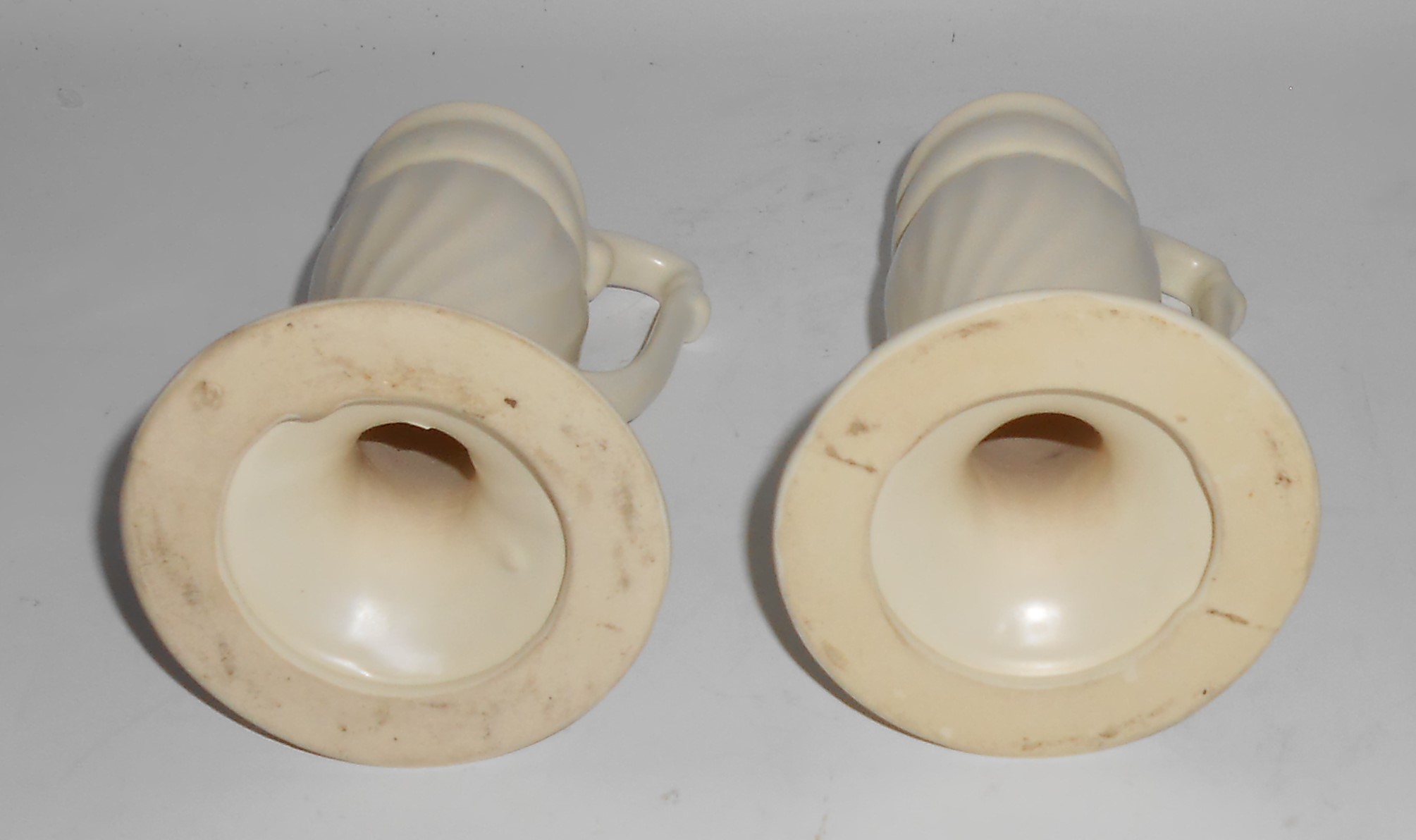 Metlox Pottery Poppy Trail Yorkshire X-30 Pair Candle H