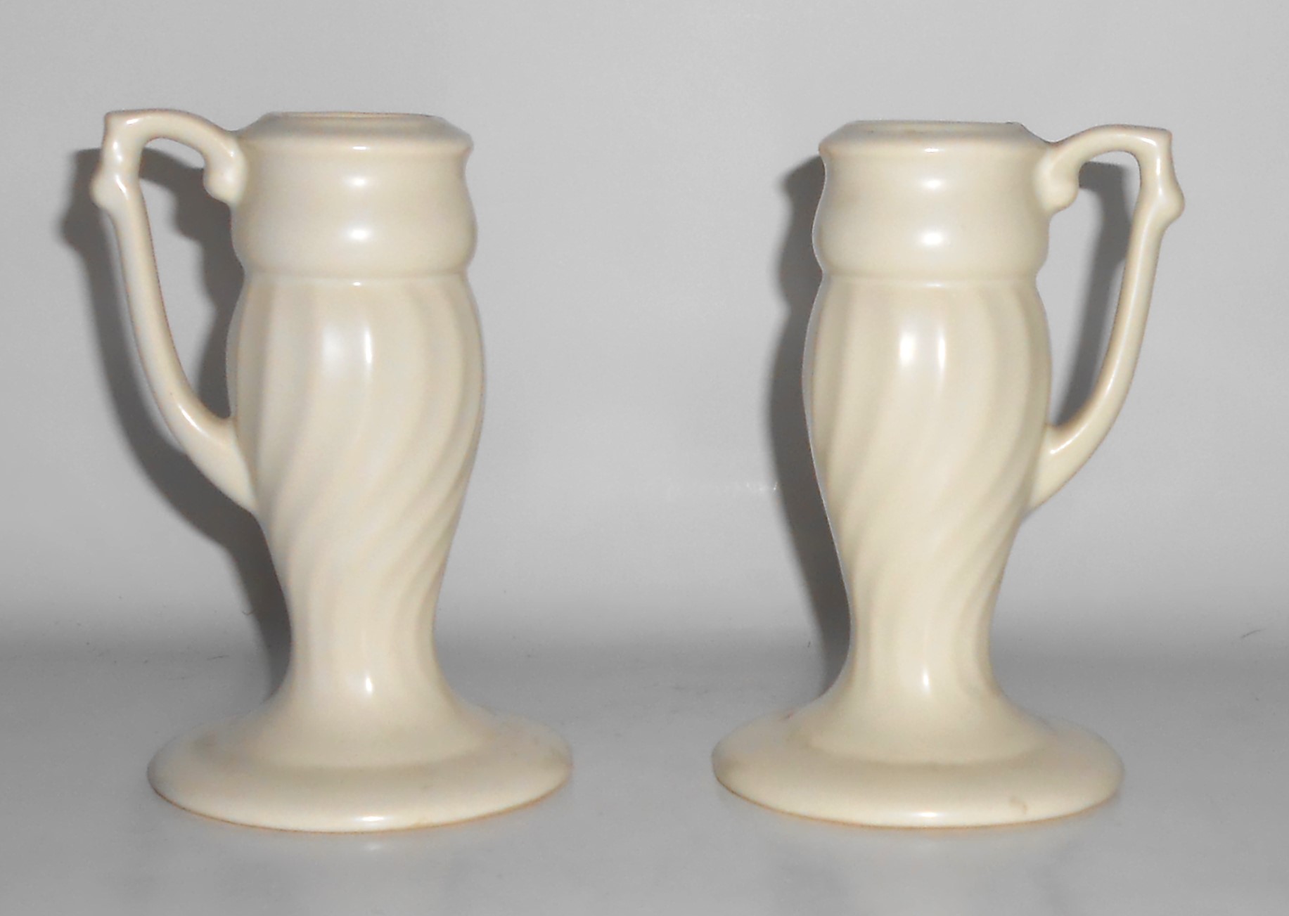 Metlox Pottery Poppy Trail Yorkshire X-30 Pair Candle H