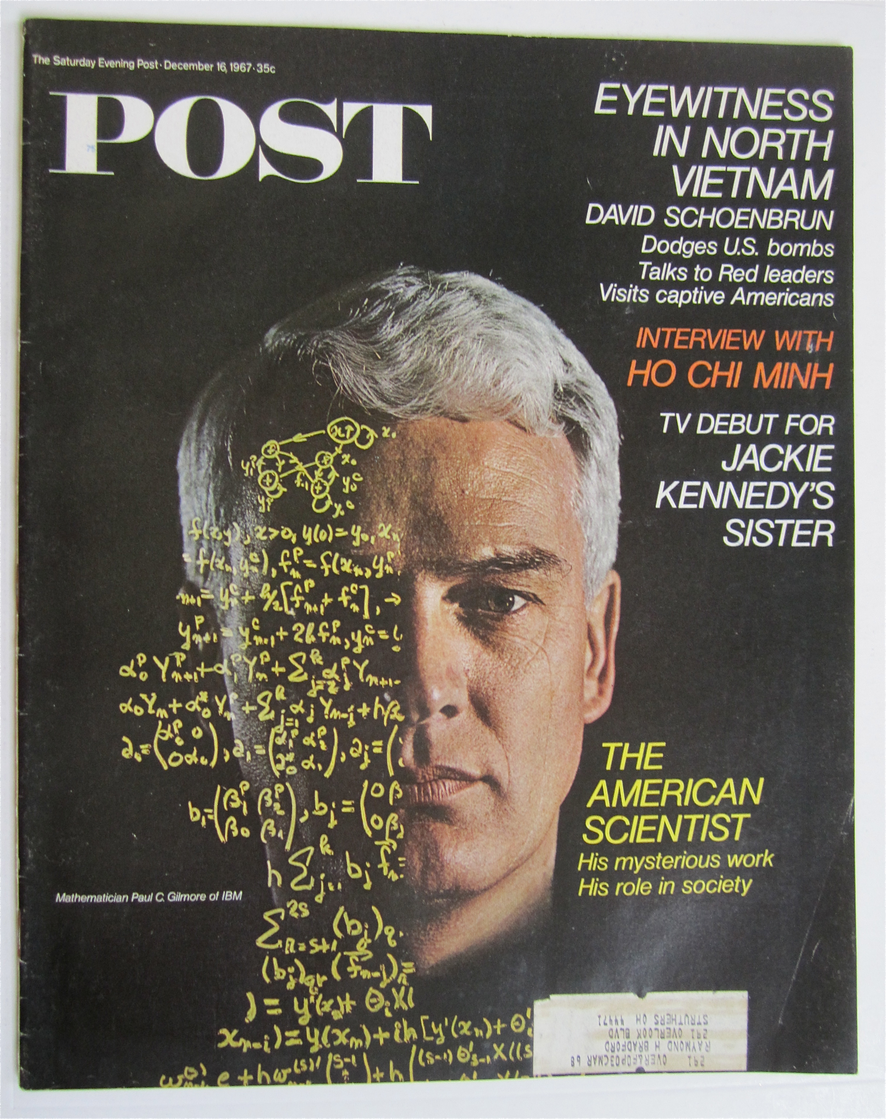 Saturday Evening Post December 16, 1967 Ho Chi Minh