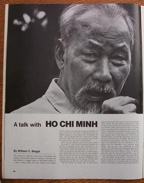 Saturday Evening Post December 16, 1967 Ho Chi Minh