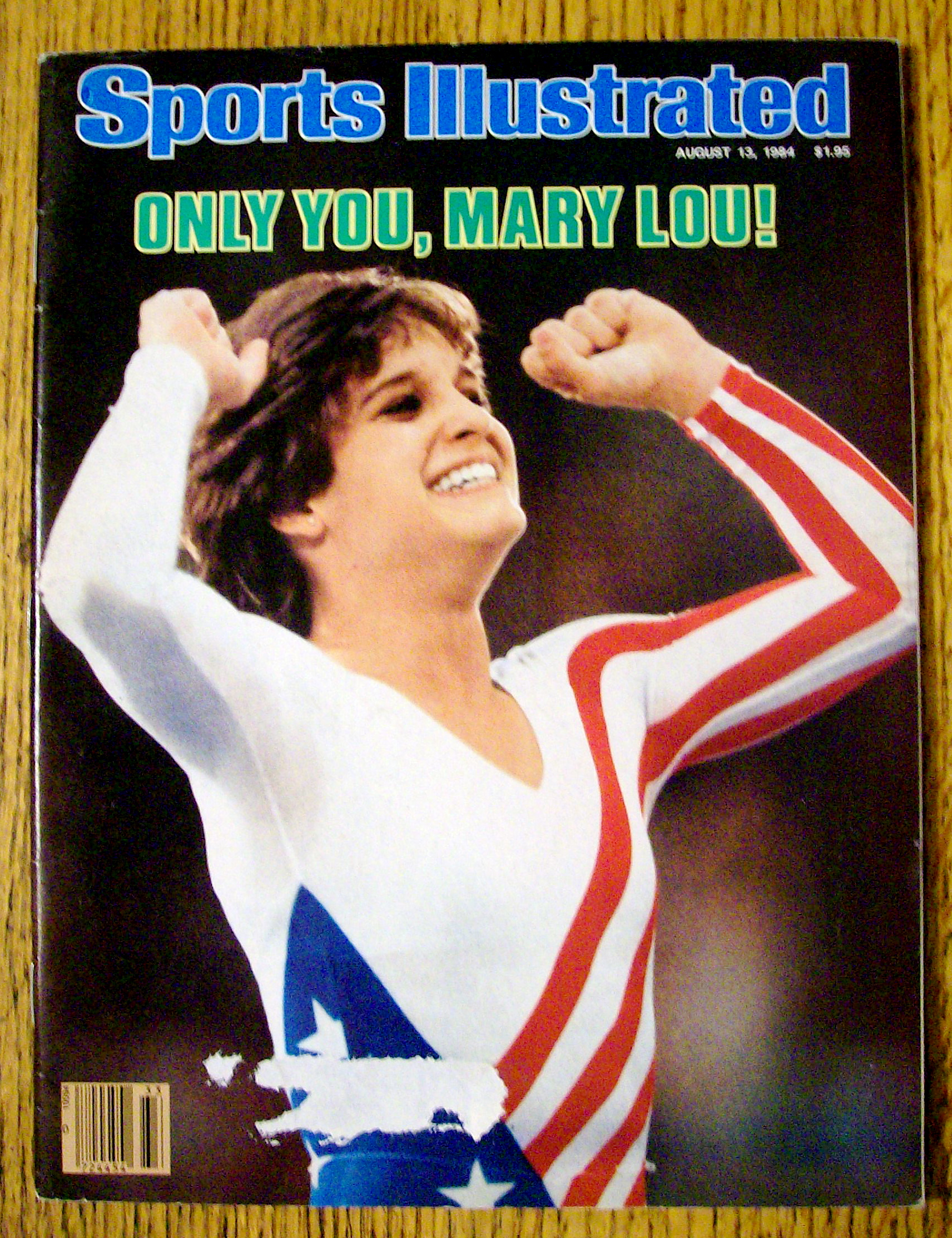 Sports Illustrated Magazine-August 13, 1984-Mary Lou