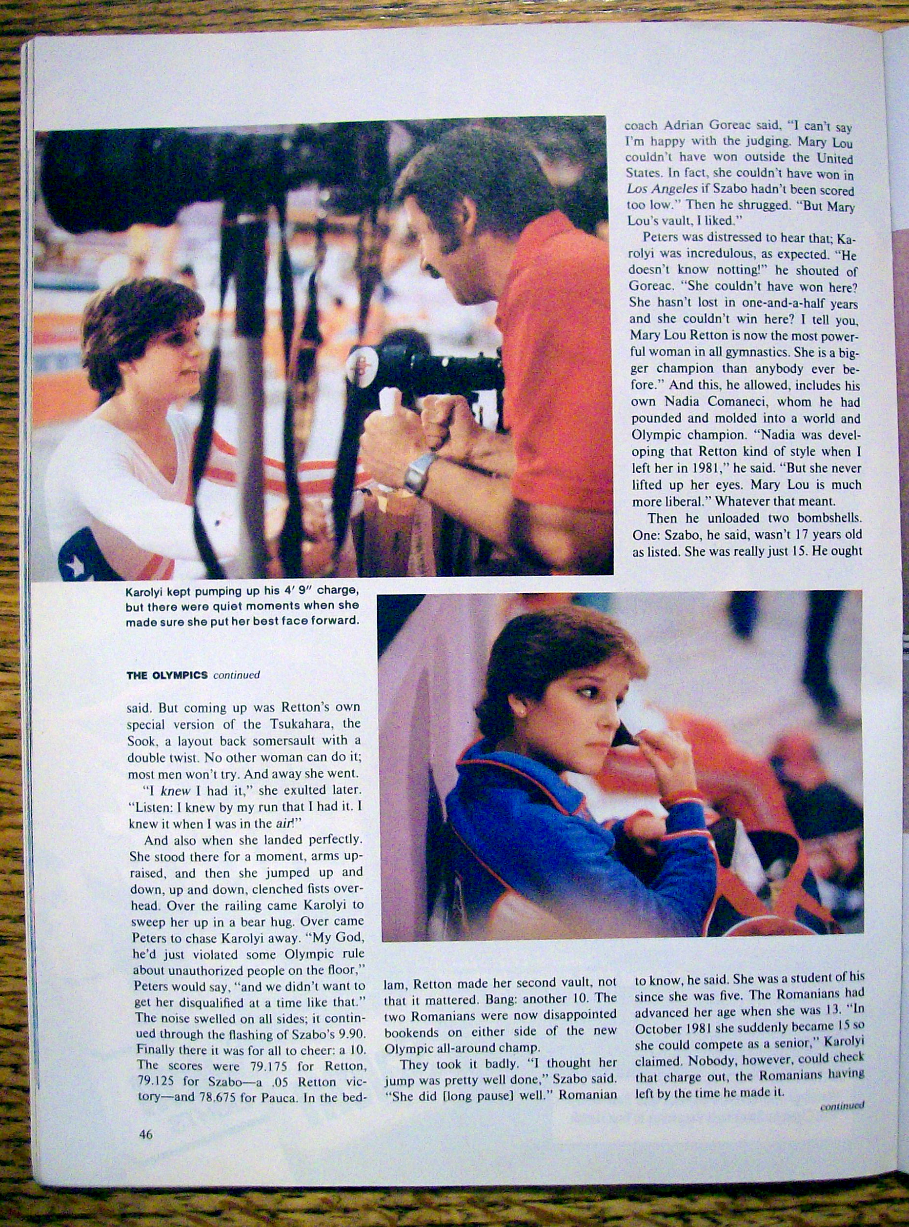 Sports Illustrated Magazine-August 13, 1984-Mary Lou