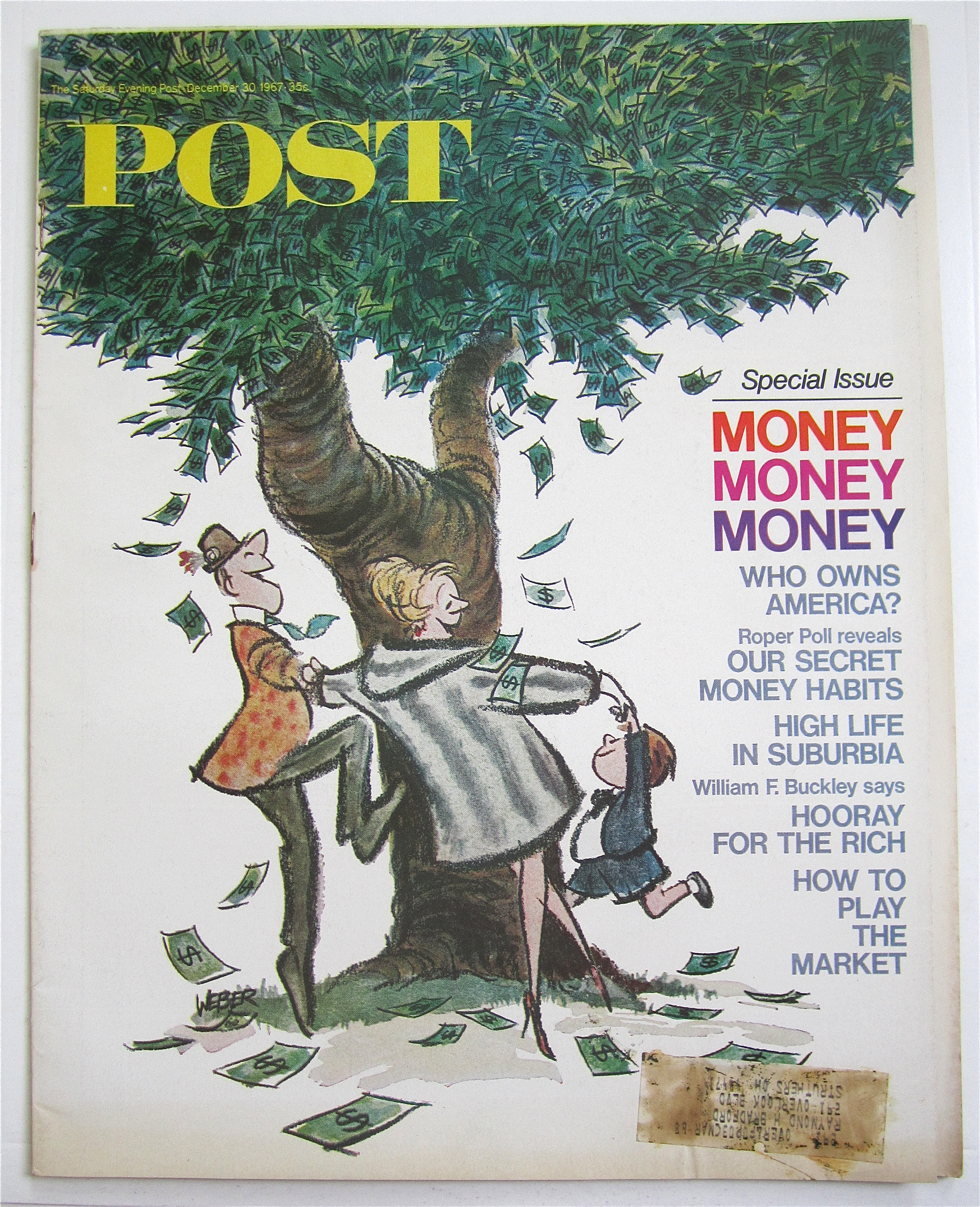 Saturday Evening Post December 30, 1967 Money