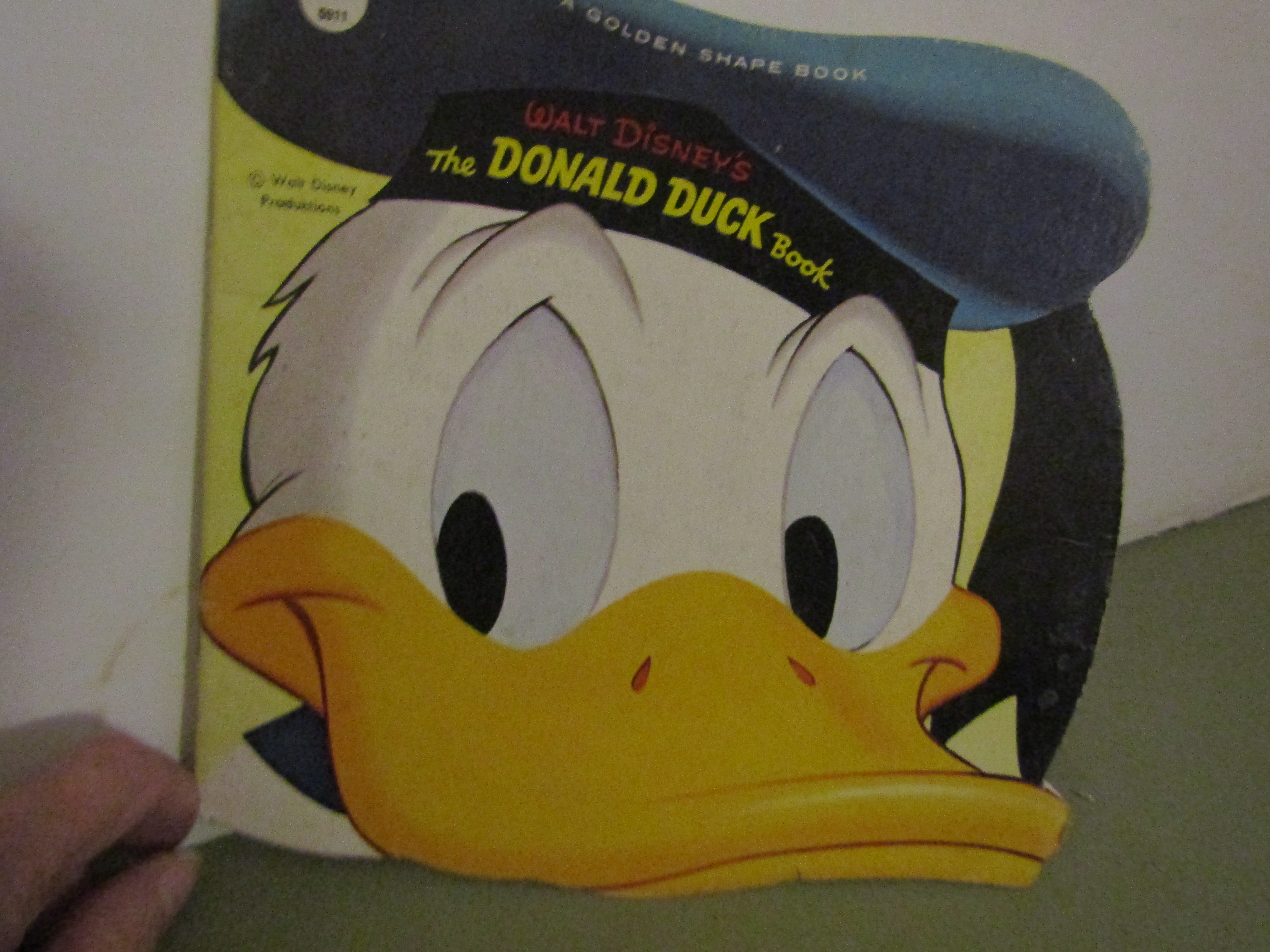 Disney Golden Shape Book the Donald Duck Book