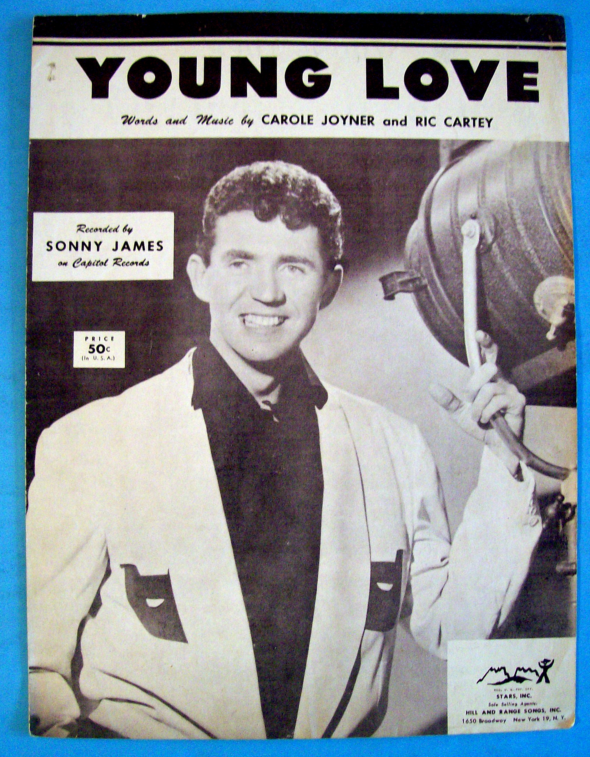 Sheet Music For 1956 Young Love