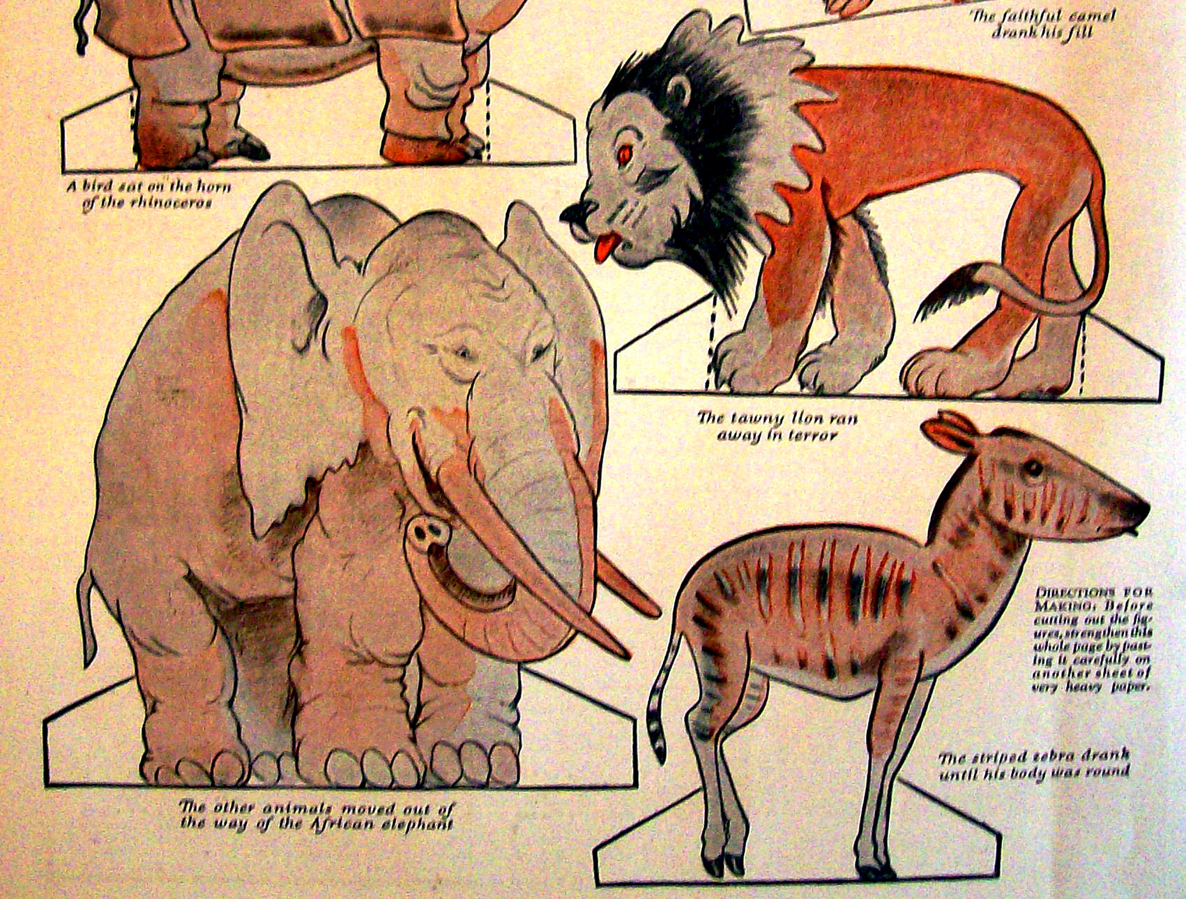 Nipper In Africa Paper Doll - January 1925