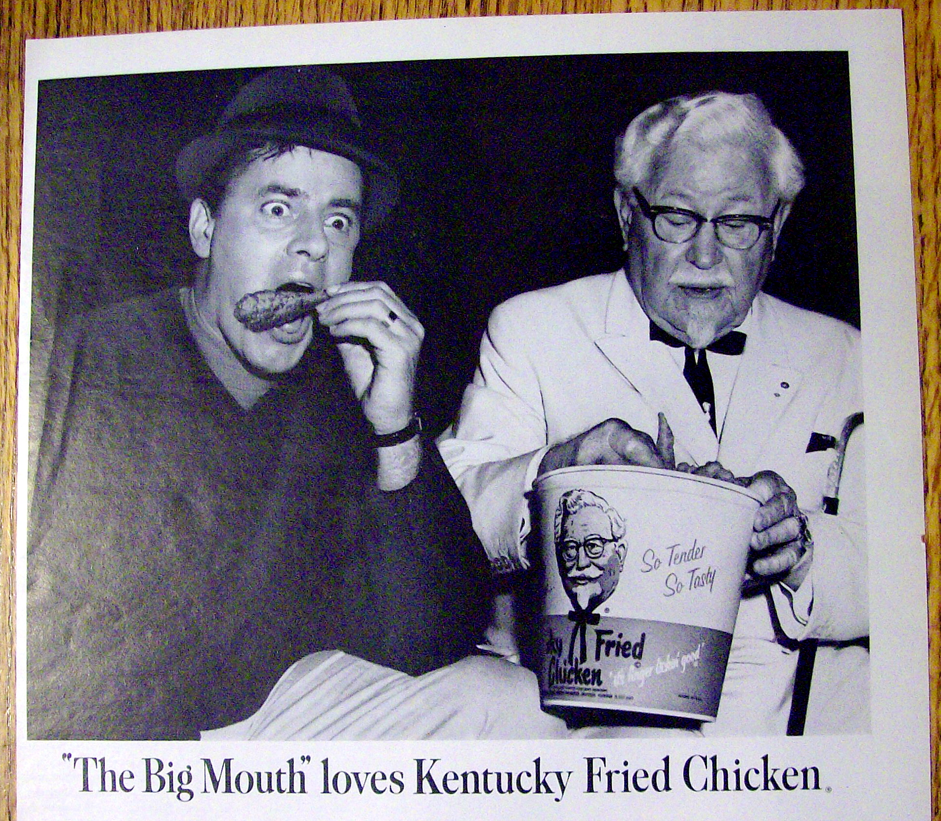 1967 Kentucky Fried Chicken with Jerry Lewis
