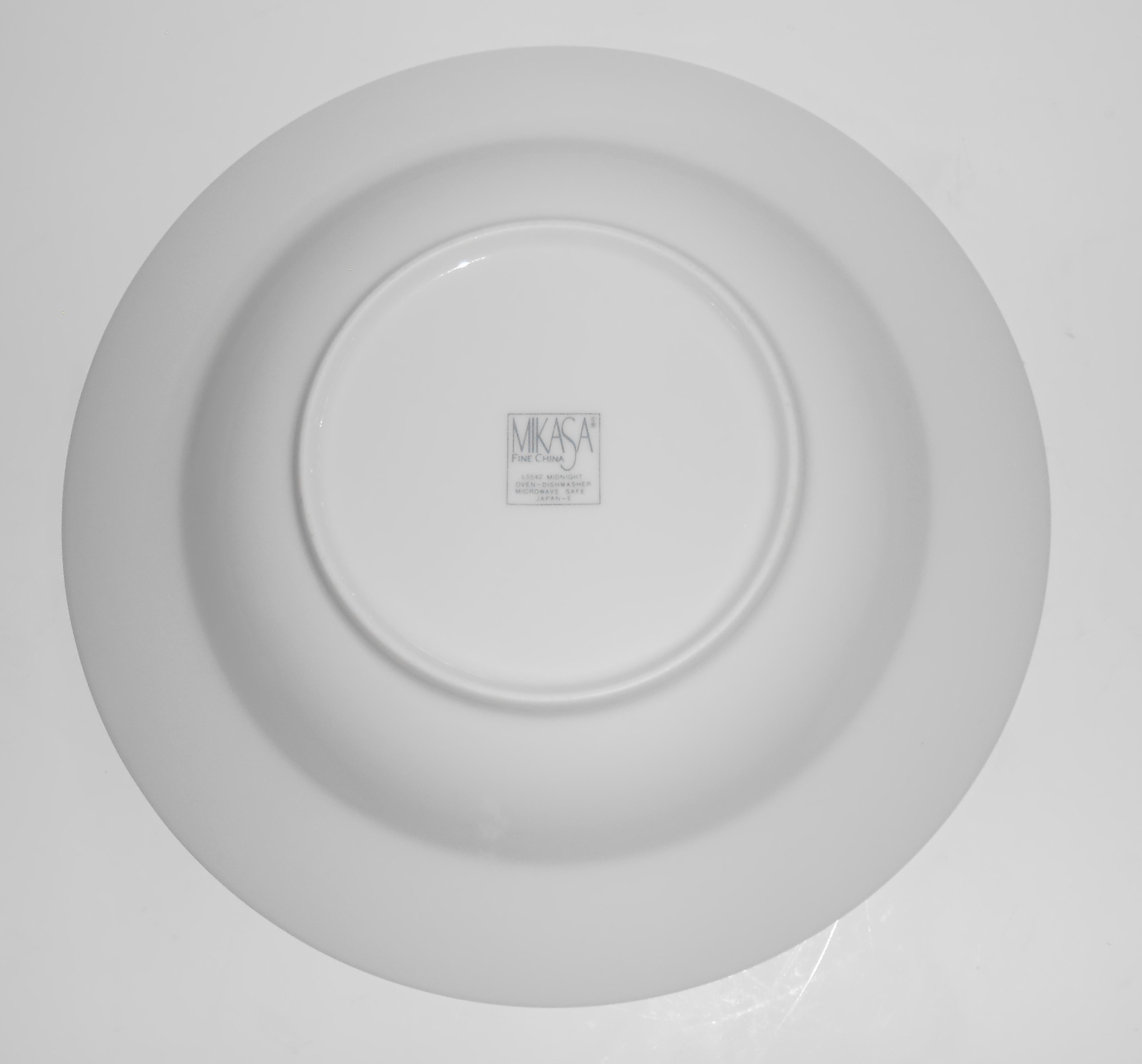 Mikasa Fine China Midnight Rimmed Soup Bowl