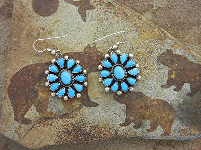 Darryl Livingston Sleeping Beauty Turquoise Sterling Si