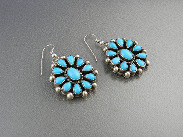 Darryl Livingston Sleeping Beauty Turquoise Sterling Si