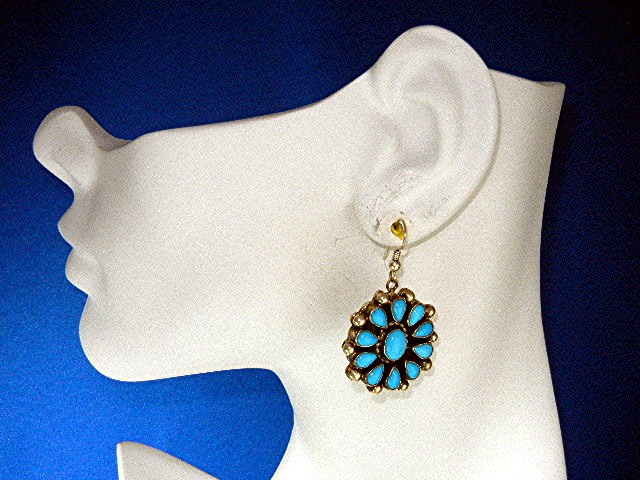 Darryl Livingston Sleeping Beauty Turquoise Sterling Si