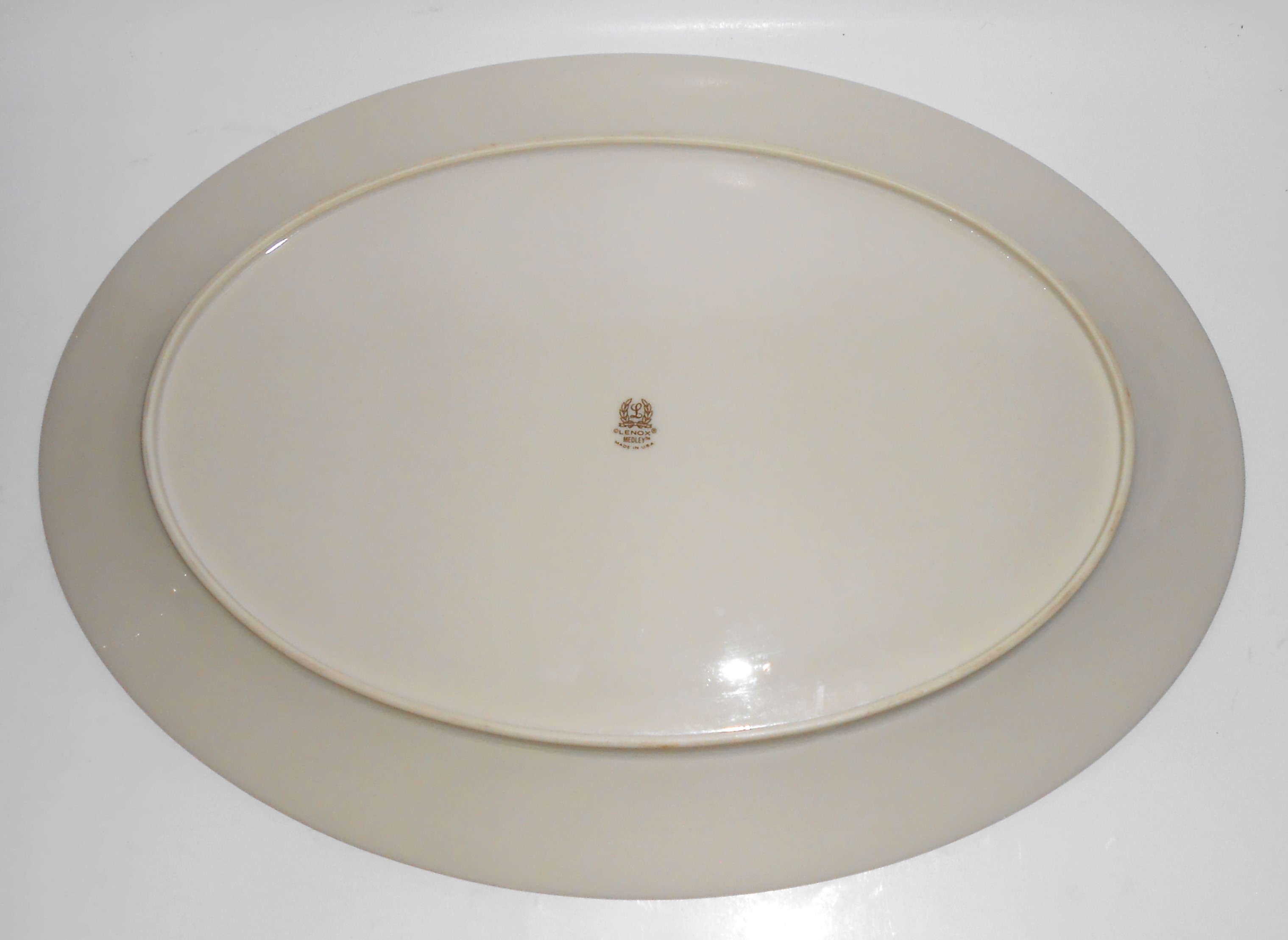 Lenox China Floral Medley w/Gold 16'' Platter